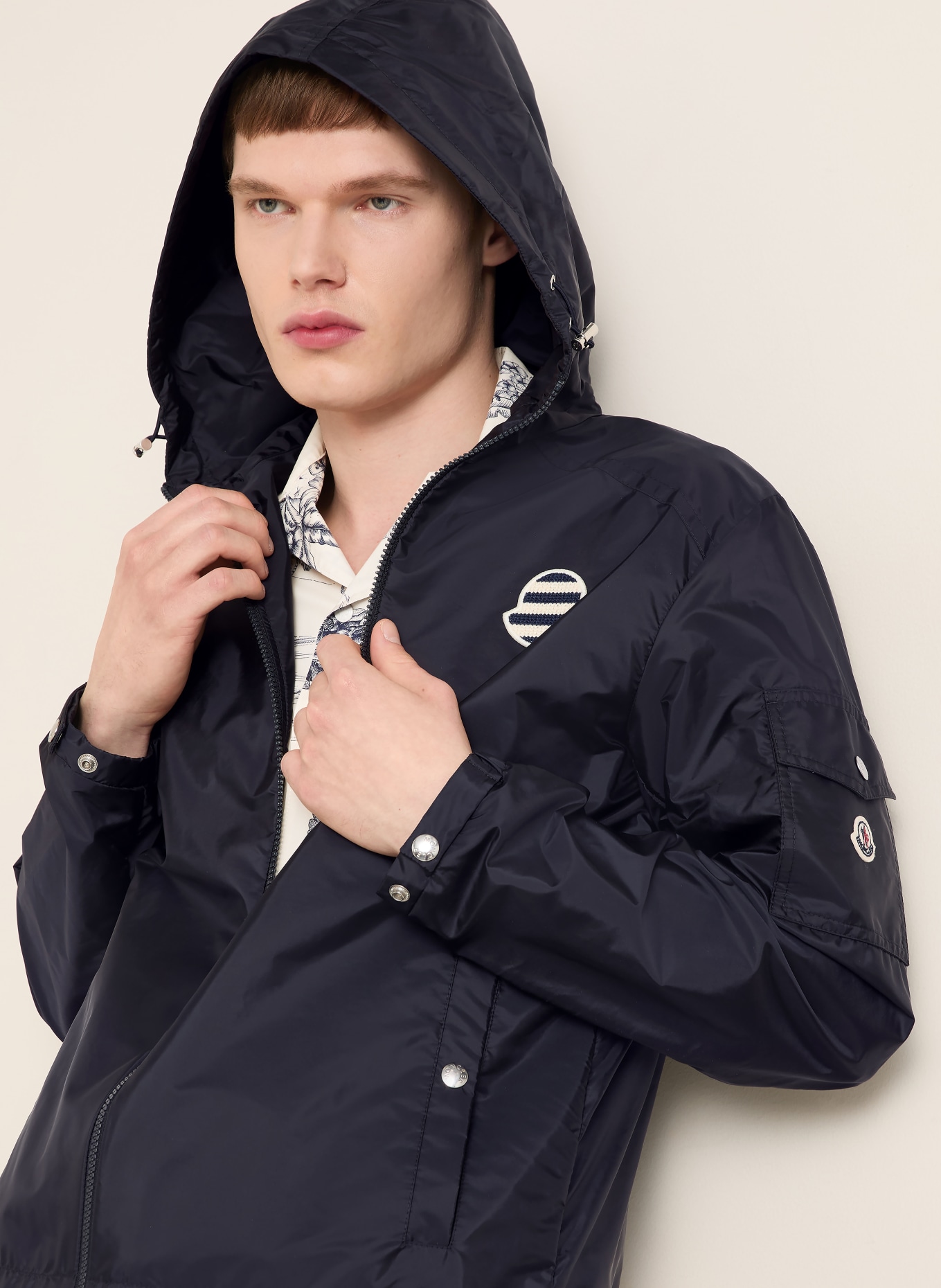 MONCLER Jas MORNAY: DONKERBLAUW