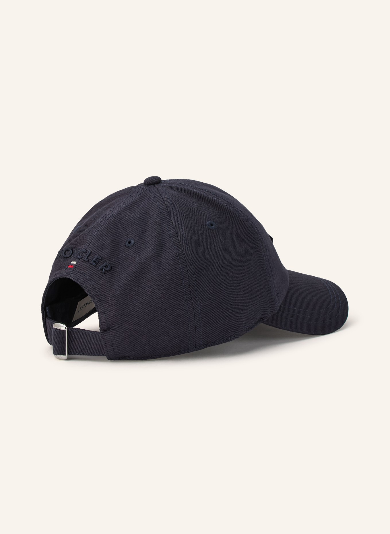 MONCLER Pet: DONKERBLAUW / ROOD / WIT