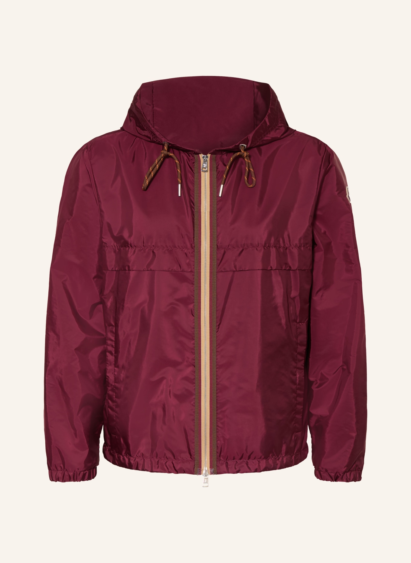MONCLER Veste NIDGE: ROUGE FONCÉ