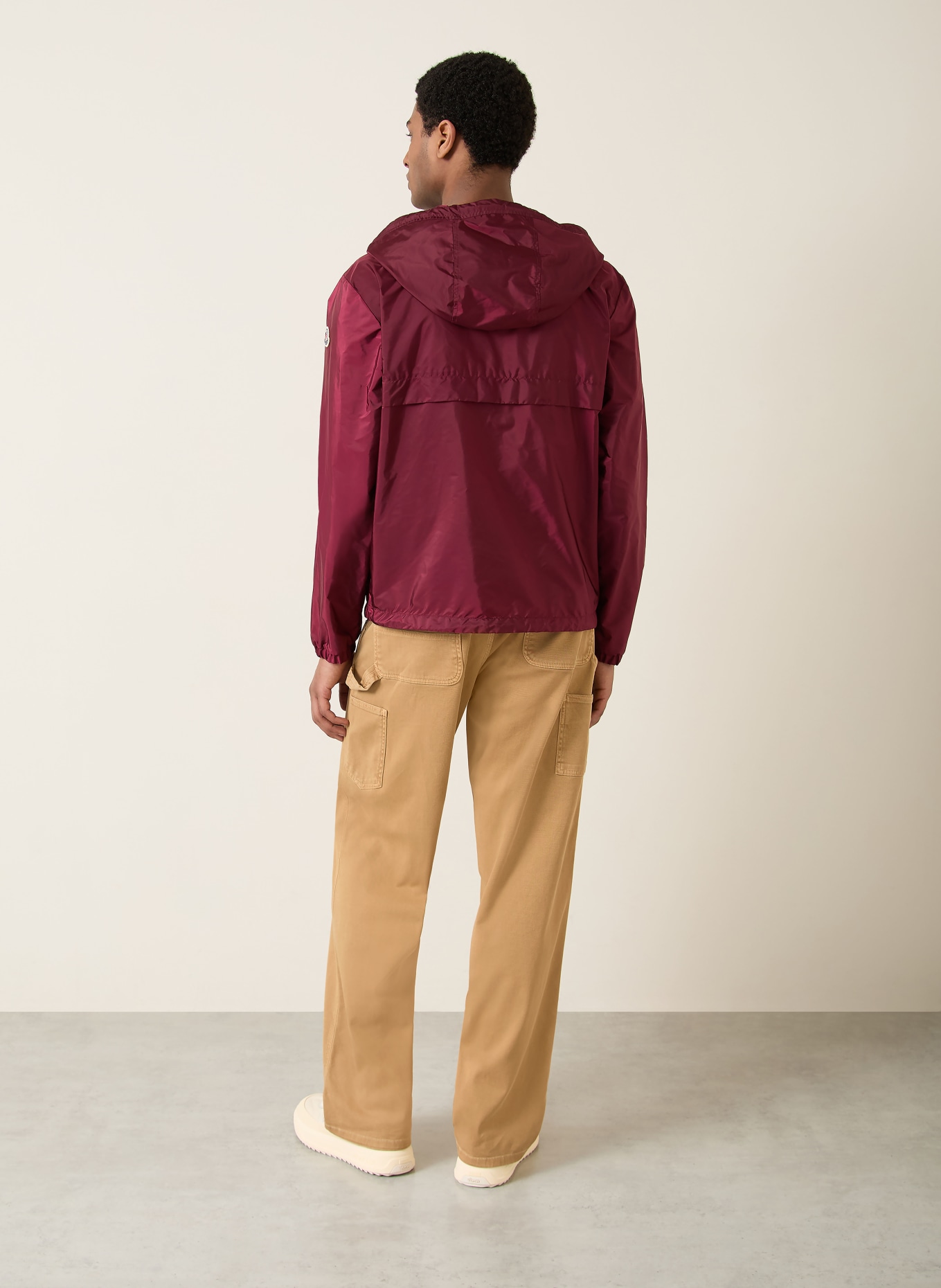 MONCLER Veste NIDGE: ROUGE FONCÉ