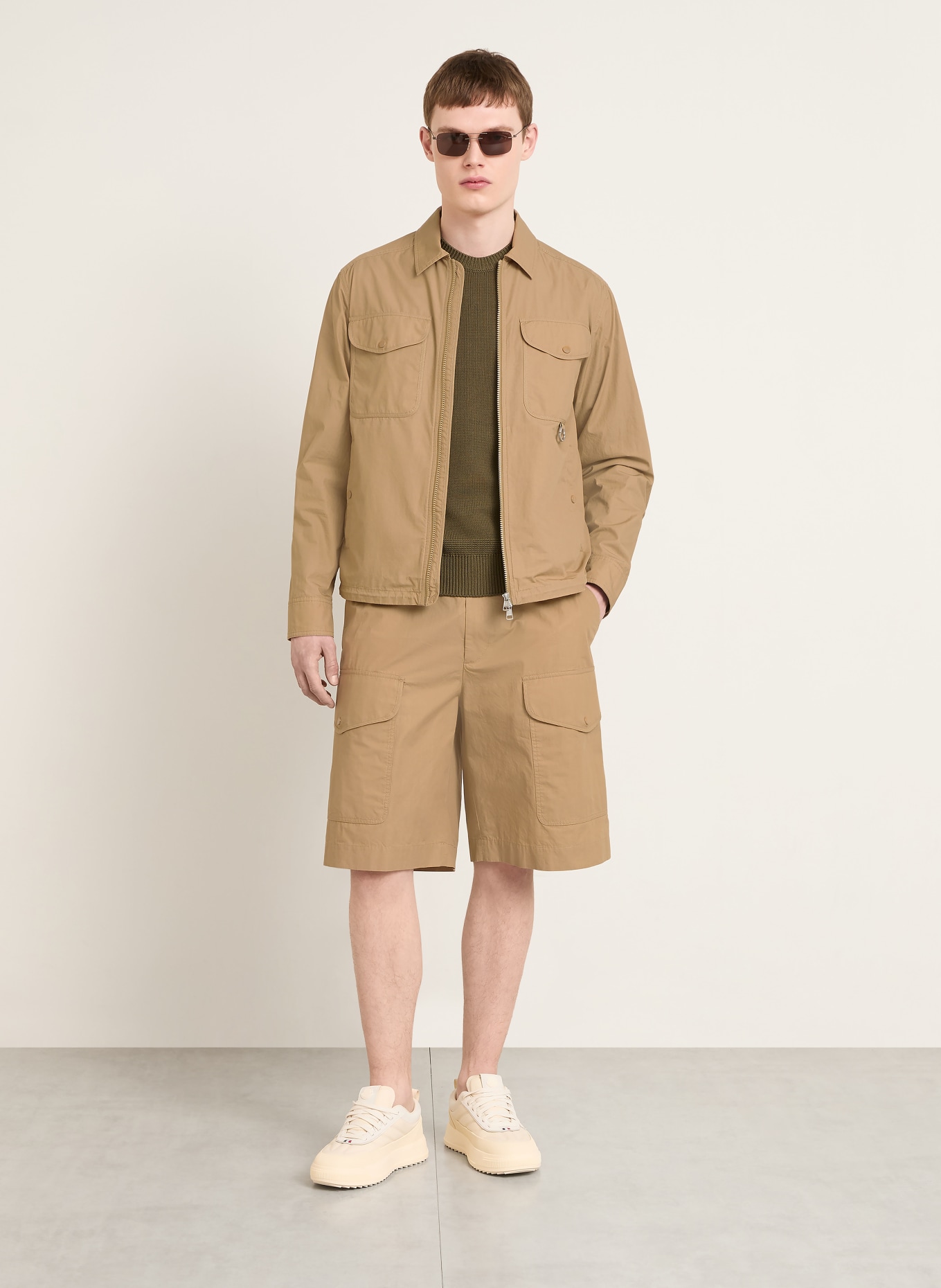 MONCLER Overjas: BEIGE