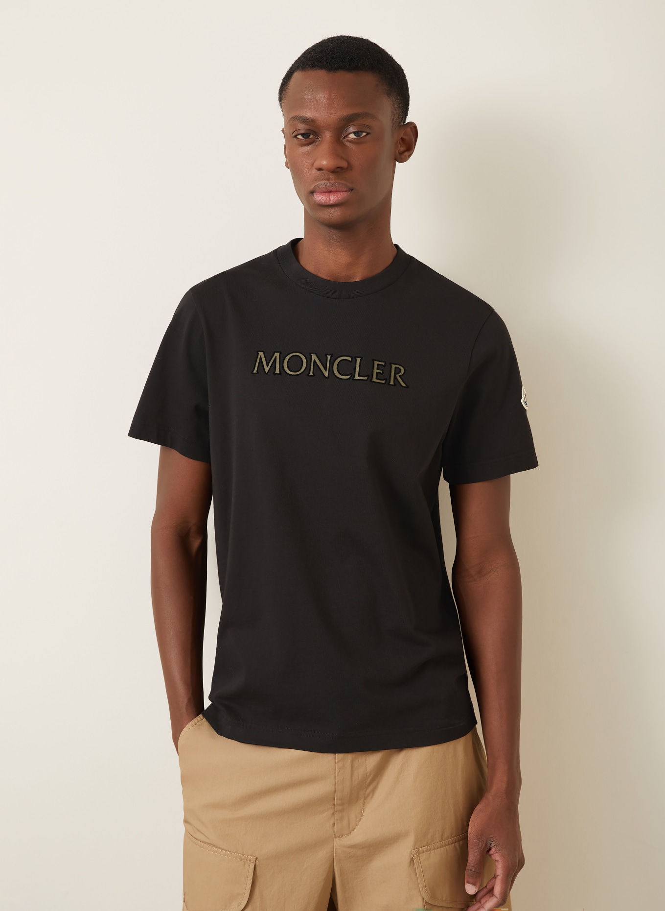 MONCLER T-Shirt: SCHWARZ