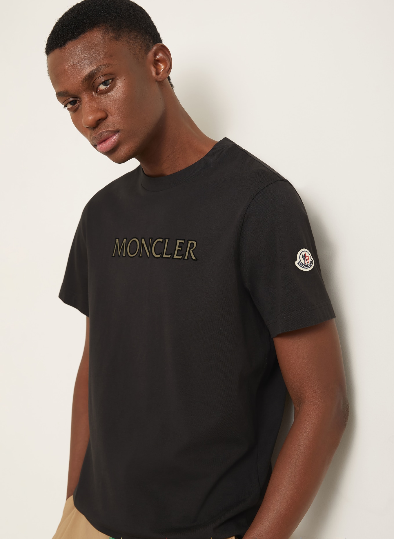 MONCLER T-Shirt: SCHWARZ