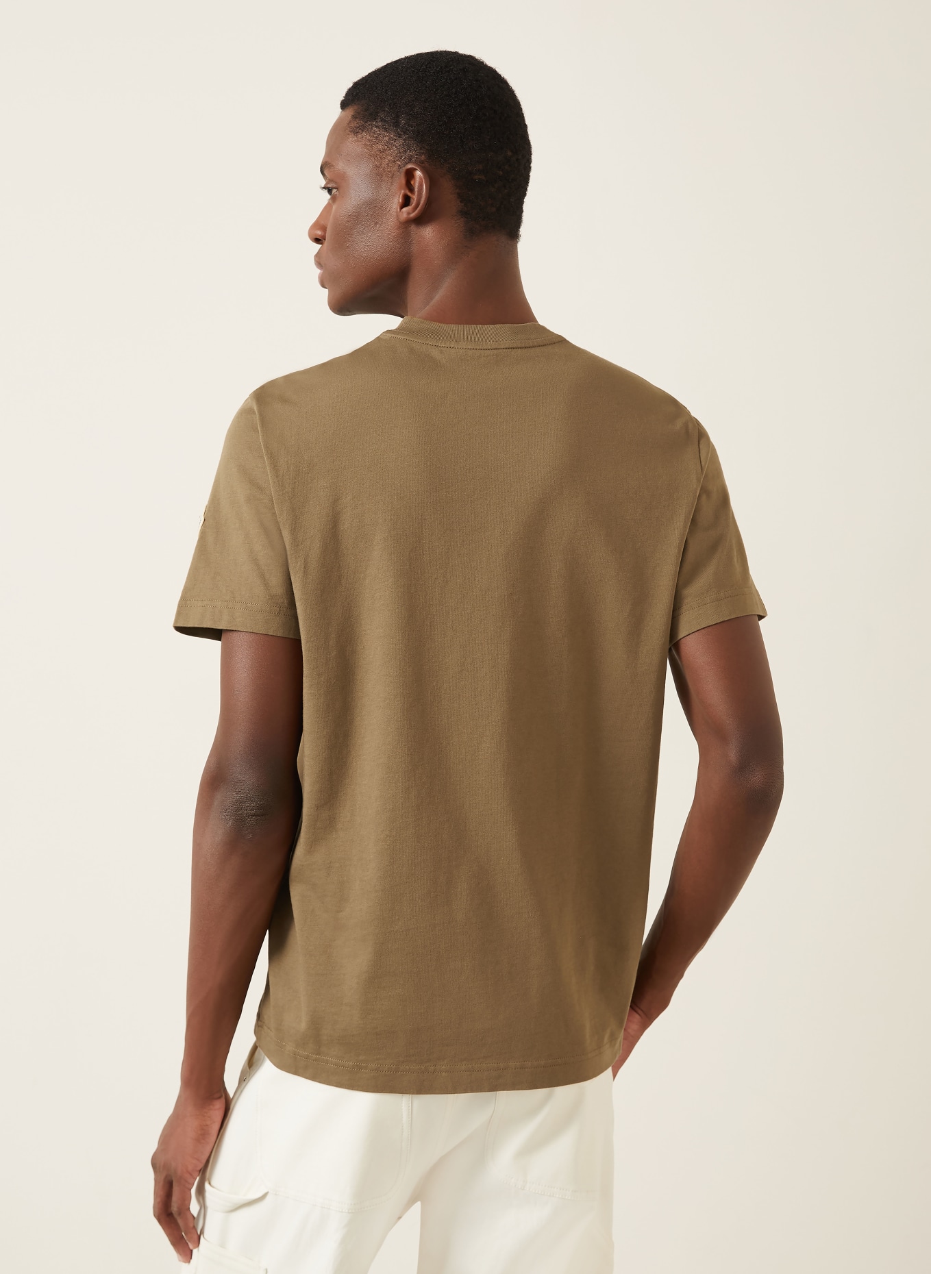 MONCLER T-Shirt: KHAKI