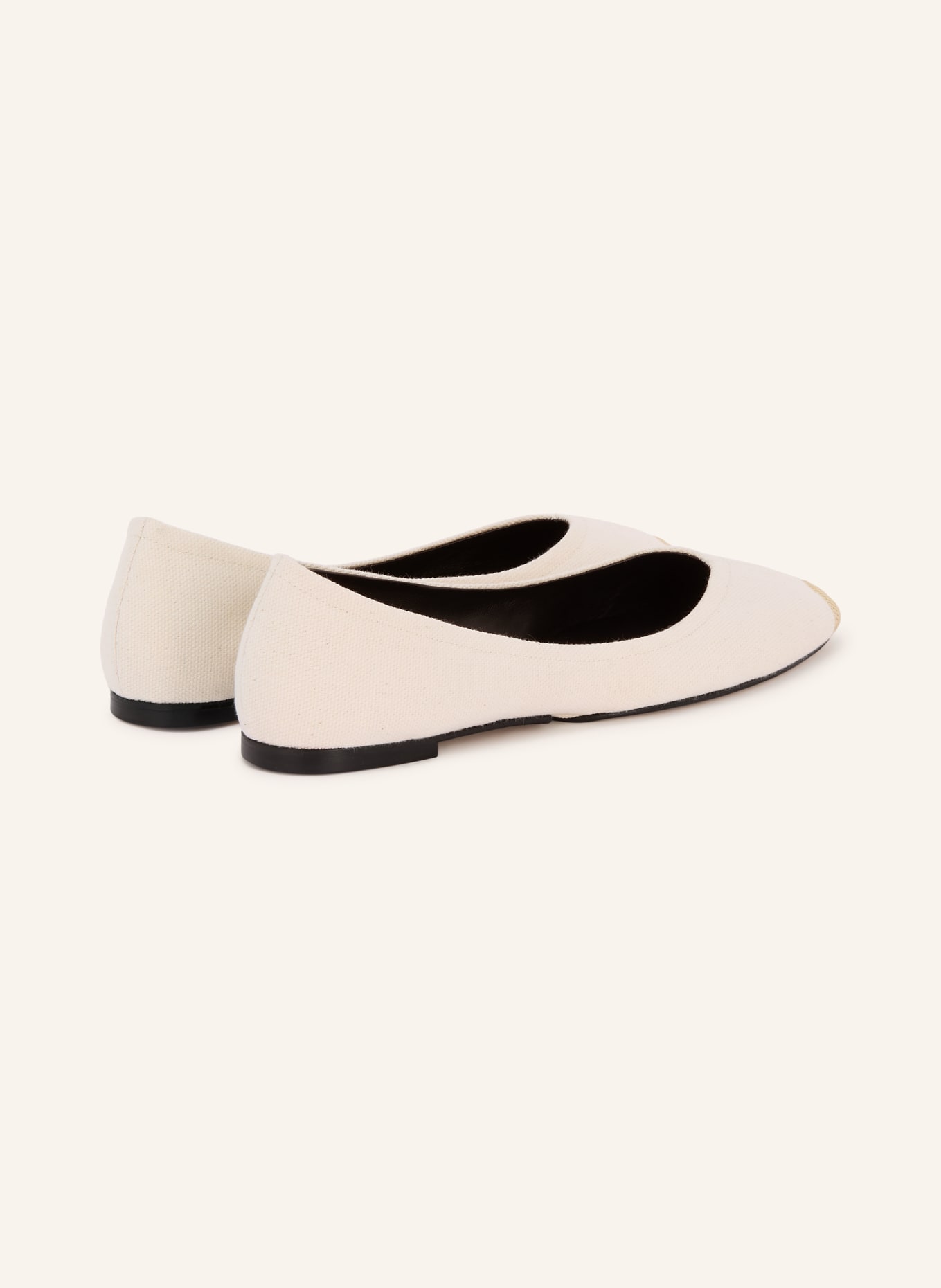 JACQUEMUS Baleriny LES BALLERINES OVALO: BEŻOWY