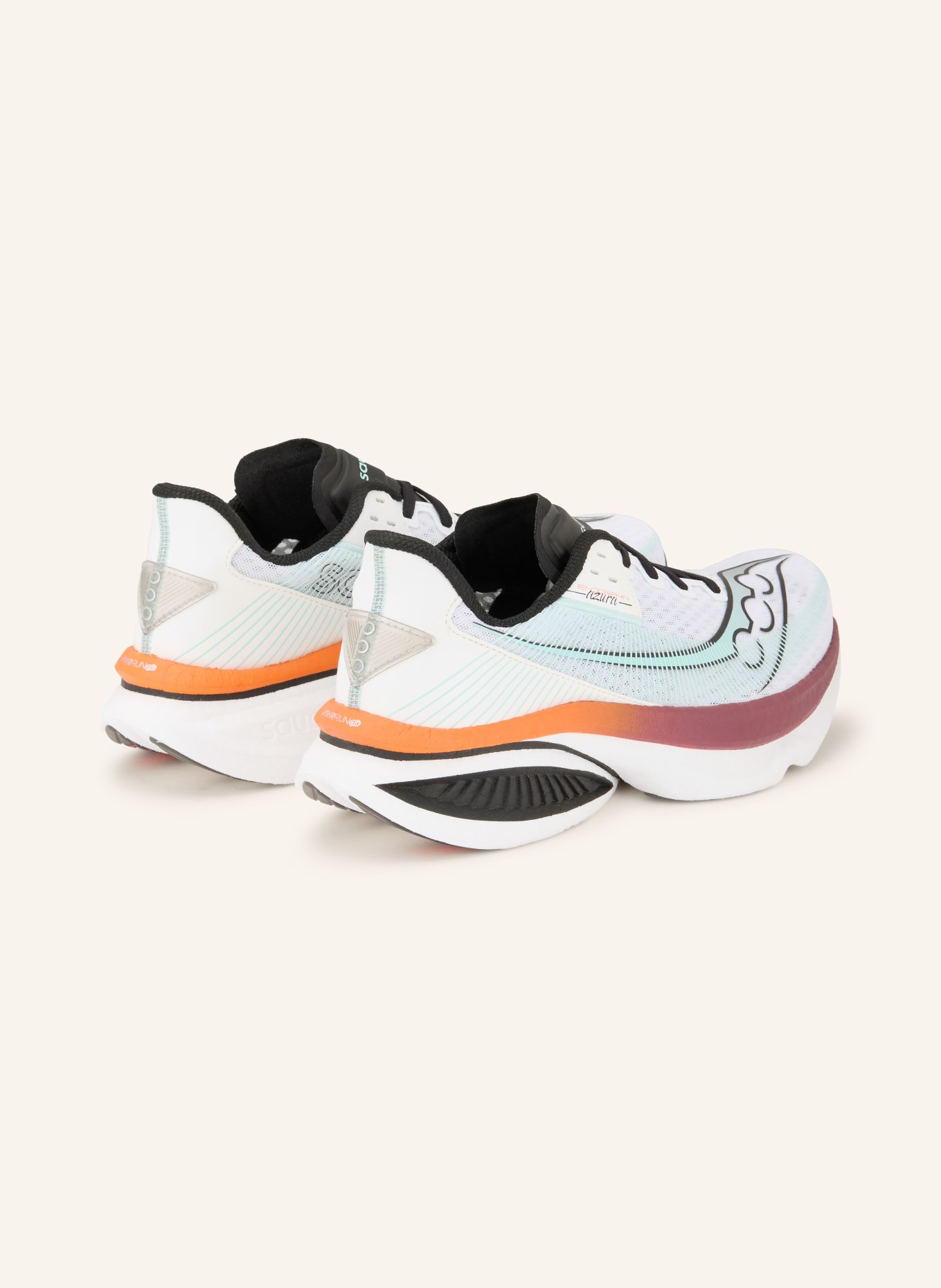 saucony Hardloopschoenen ENDORPHIN AZURA: WIT / MINT / ZWART