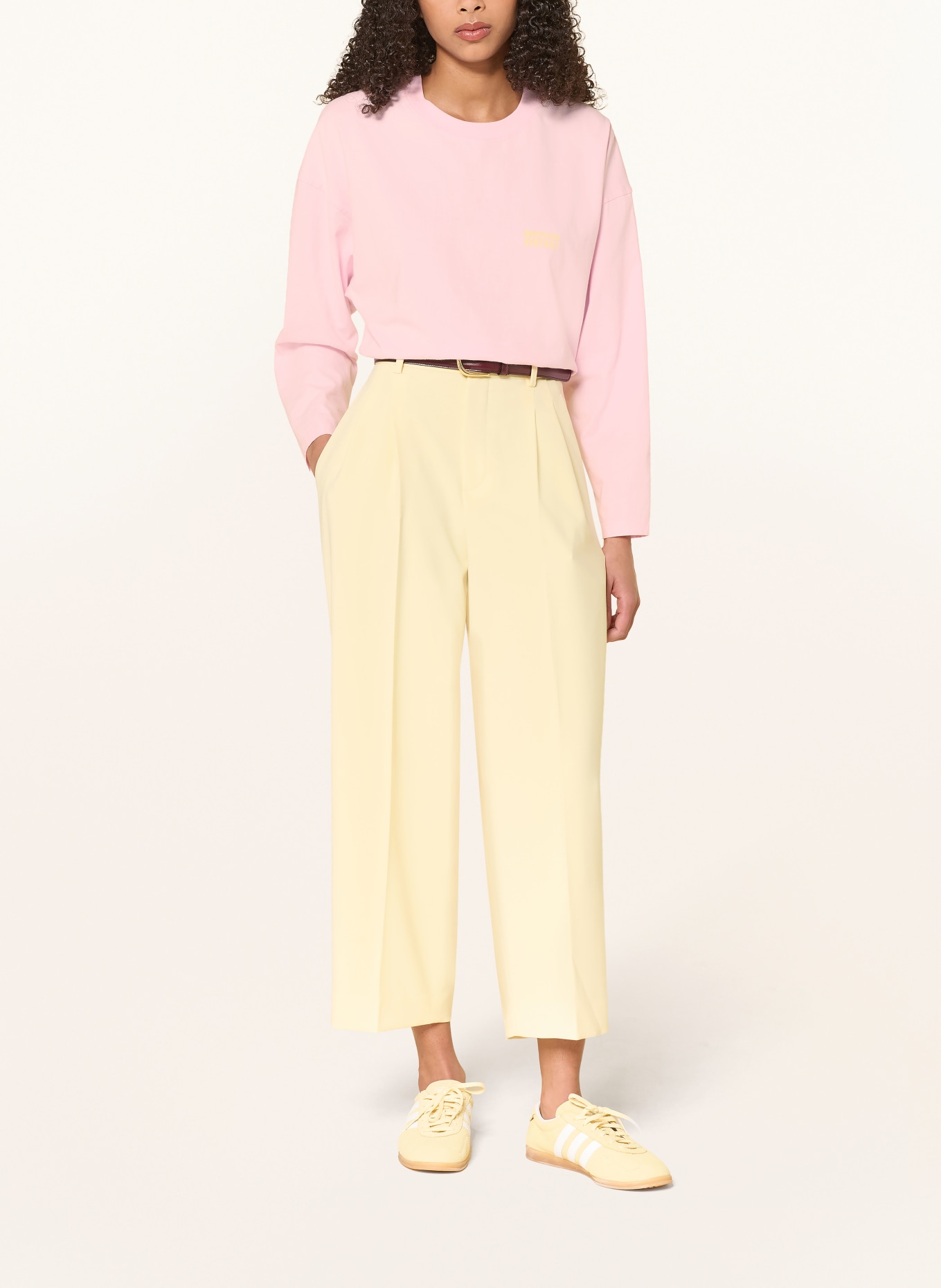 American Vintage Dlouhé rukávy GIXY: RŮŽOVÁ