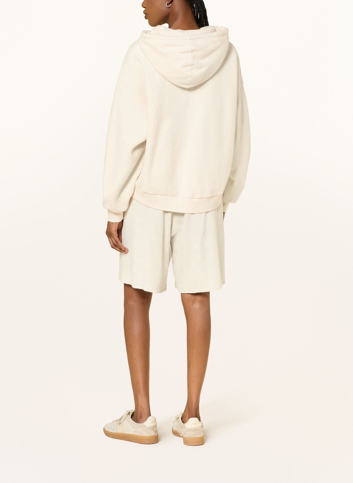 American Vintage BODYPARK-hoodie van badstof: CRÈME