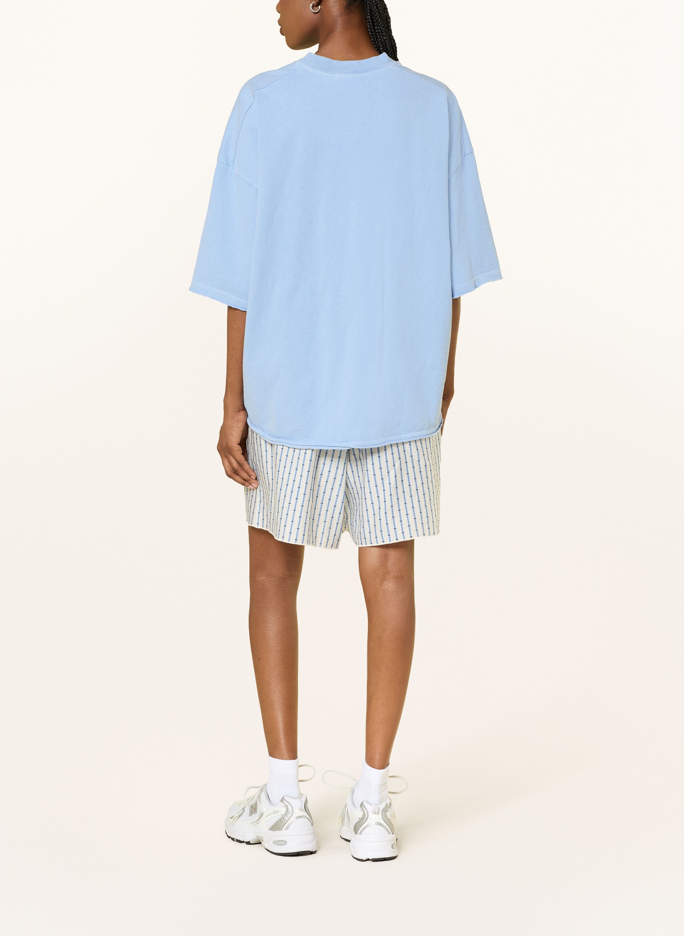 American Vintage Shorts ZIVOW: BLAU / ECRU / SCHWARZ