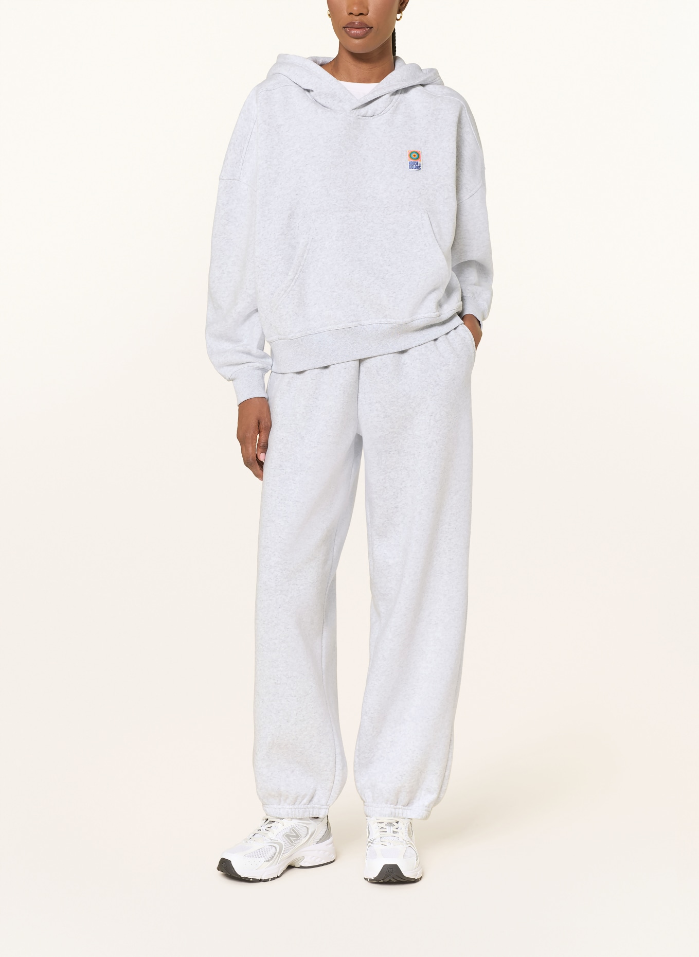 American Vintage Bluza z kapturem BAPTOWN: JASNOCZARY