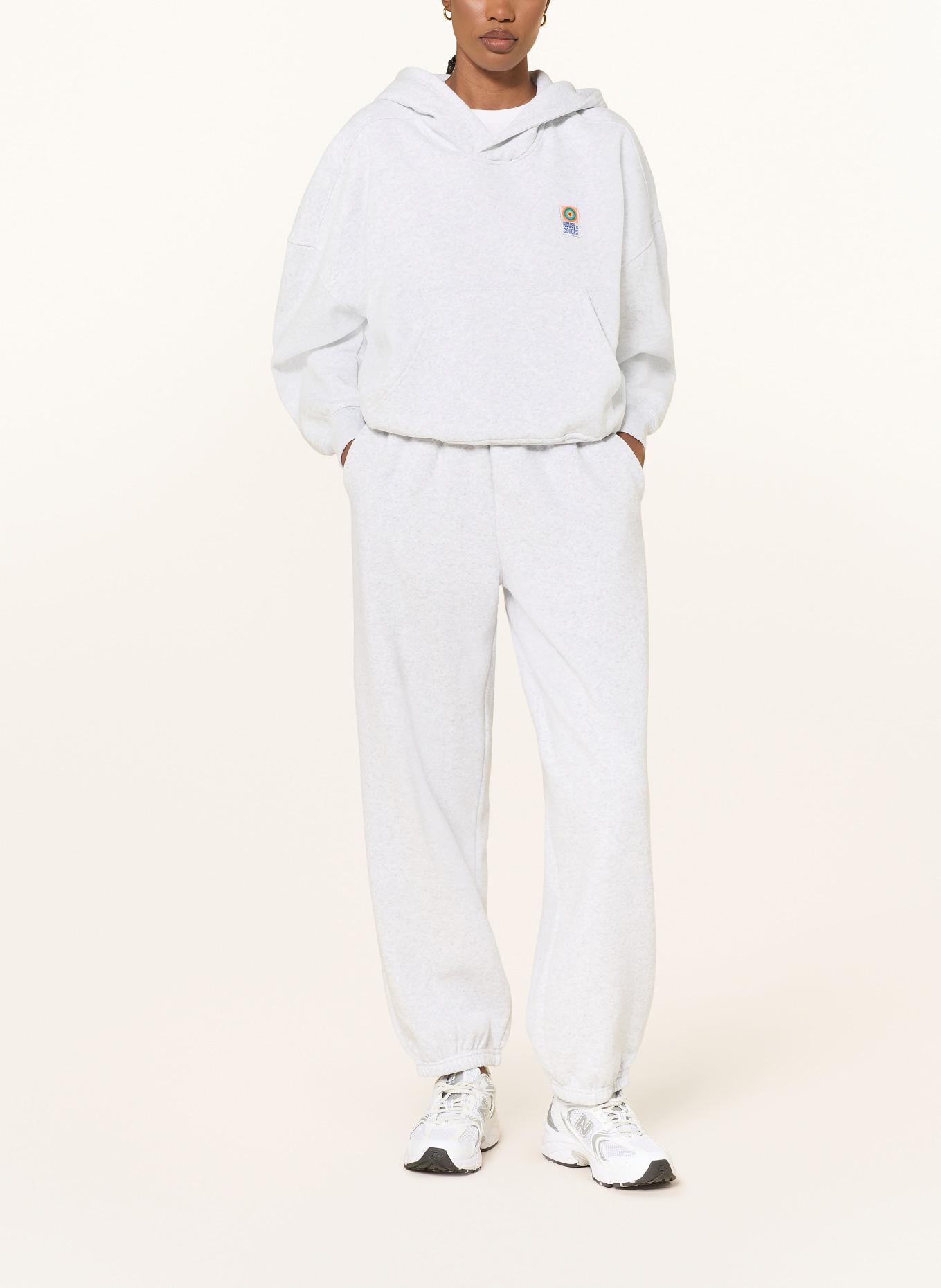 American Vintage Spodnie dresowe BAPTOWN: JASNOCZARY