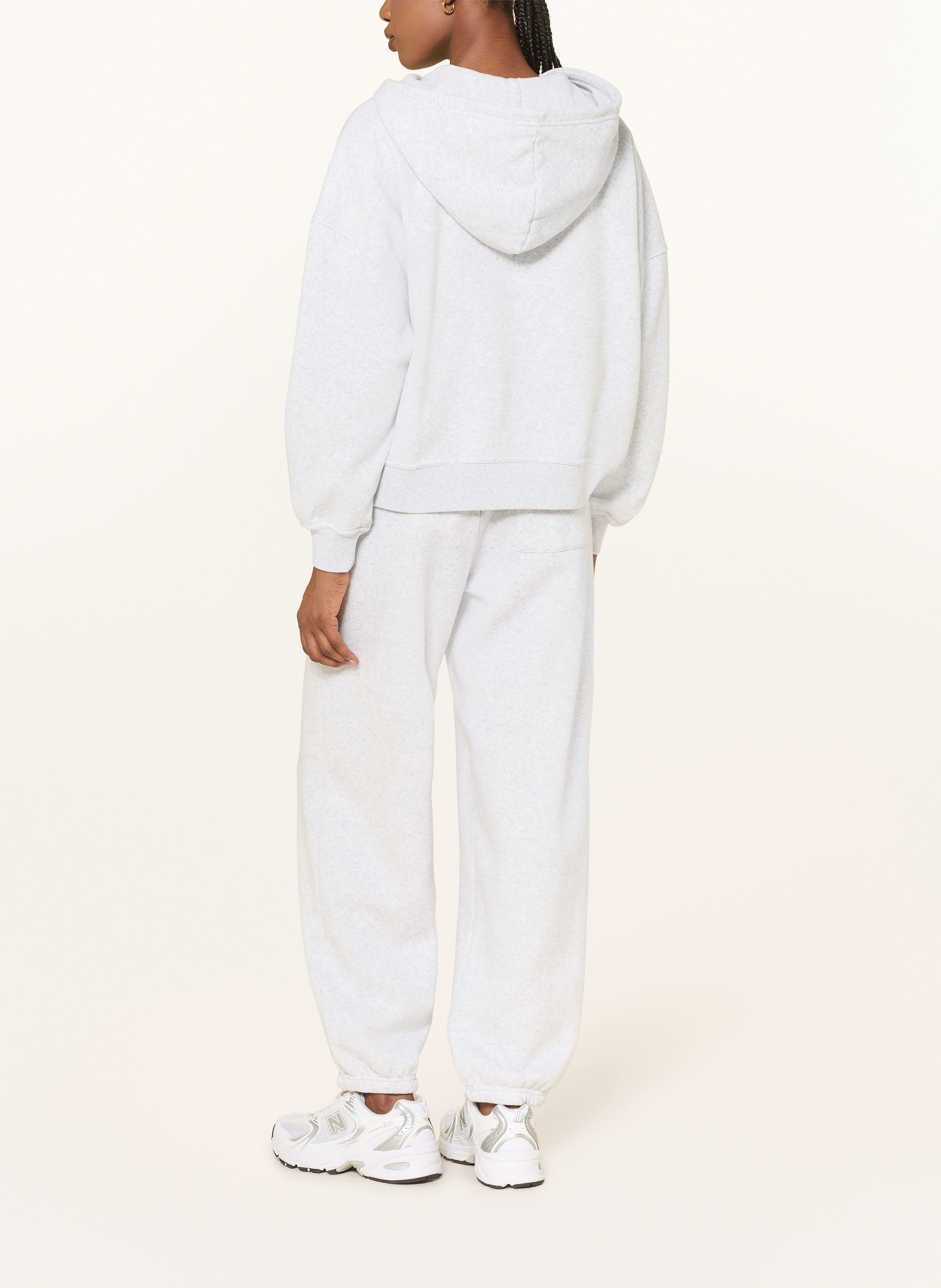 American Vintage Spodnie dresowe BAPTOWN: JASNOCZARY