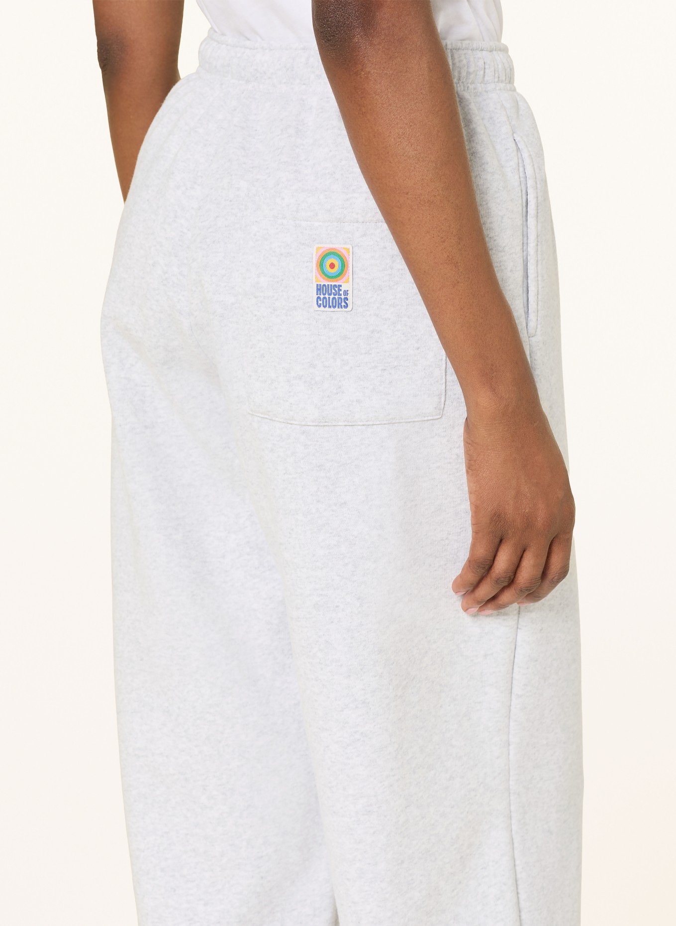 American Vintage Spodnie dresowe BAPTOWN: JASNOCZARY