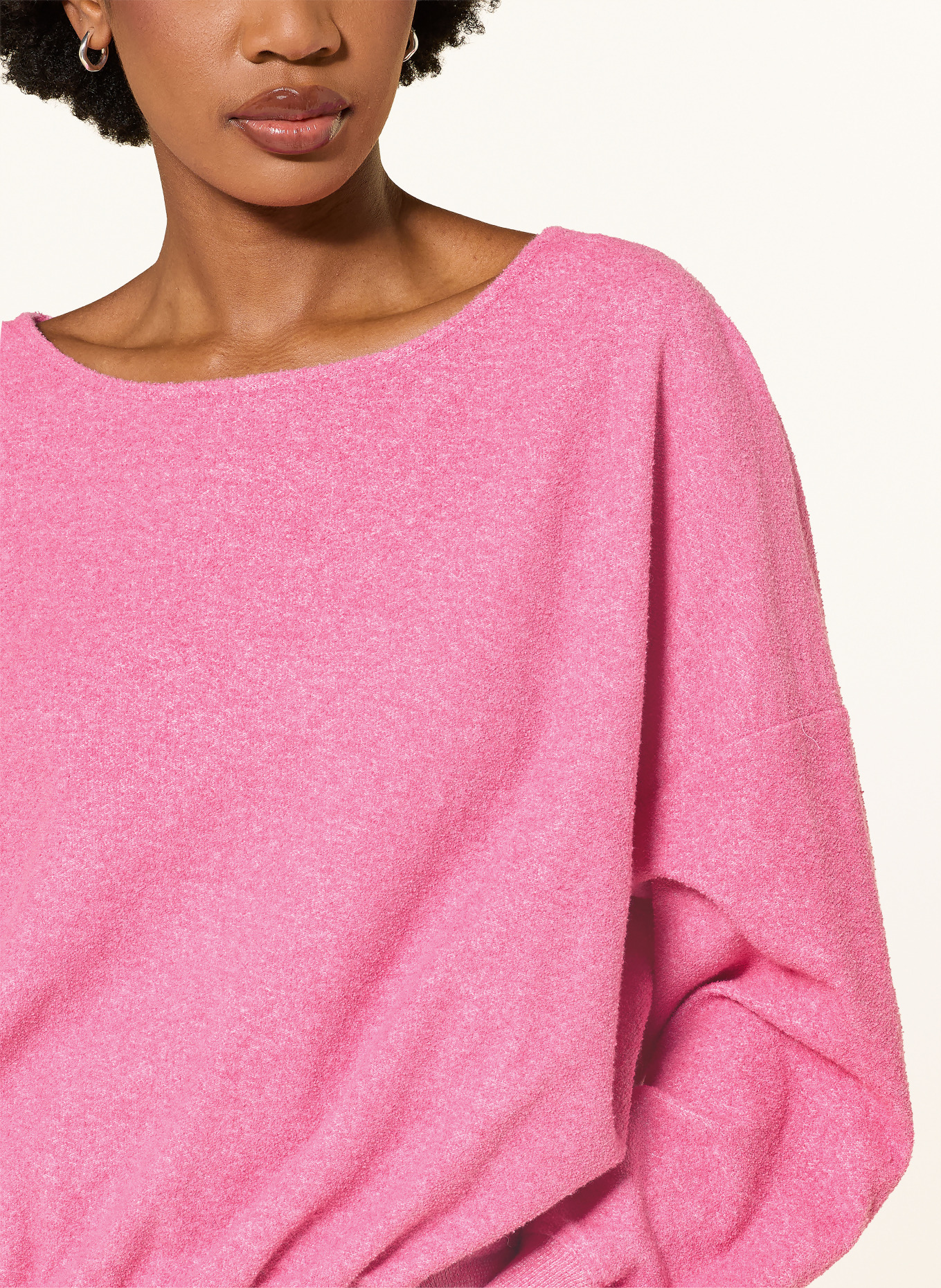 American Vintage Mikina CLUWAY: RŮŽOVÁ