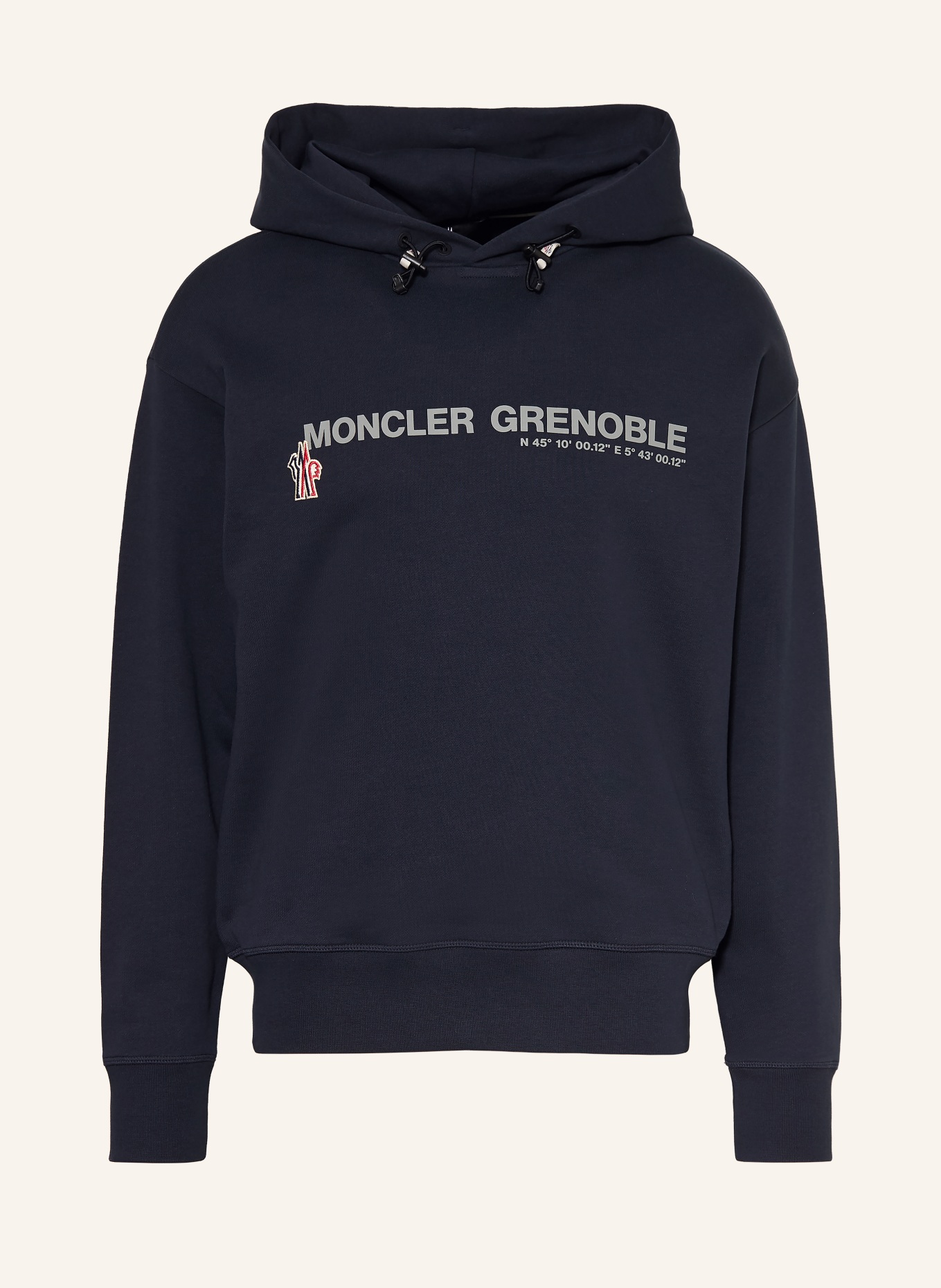 MONCLER GRENOBLE Hoodie: DUNKELBLAU