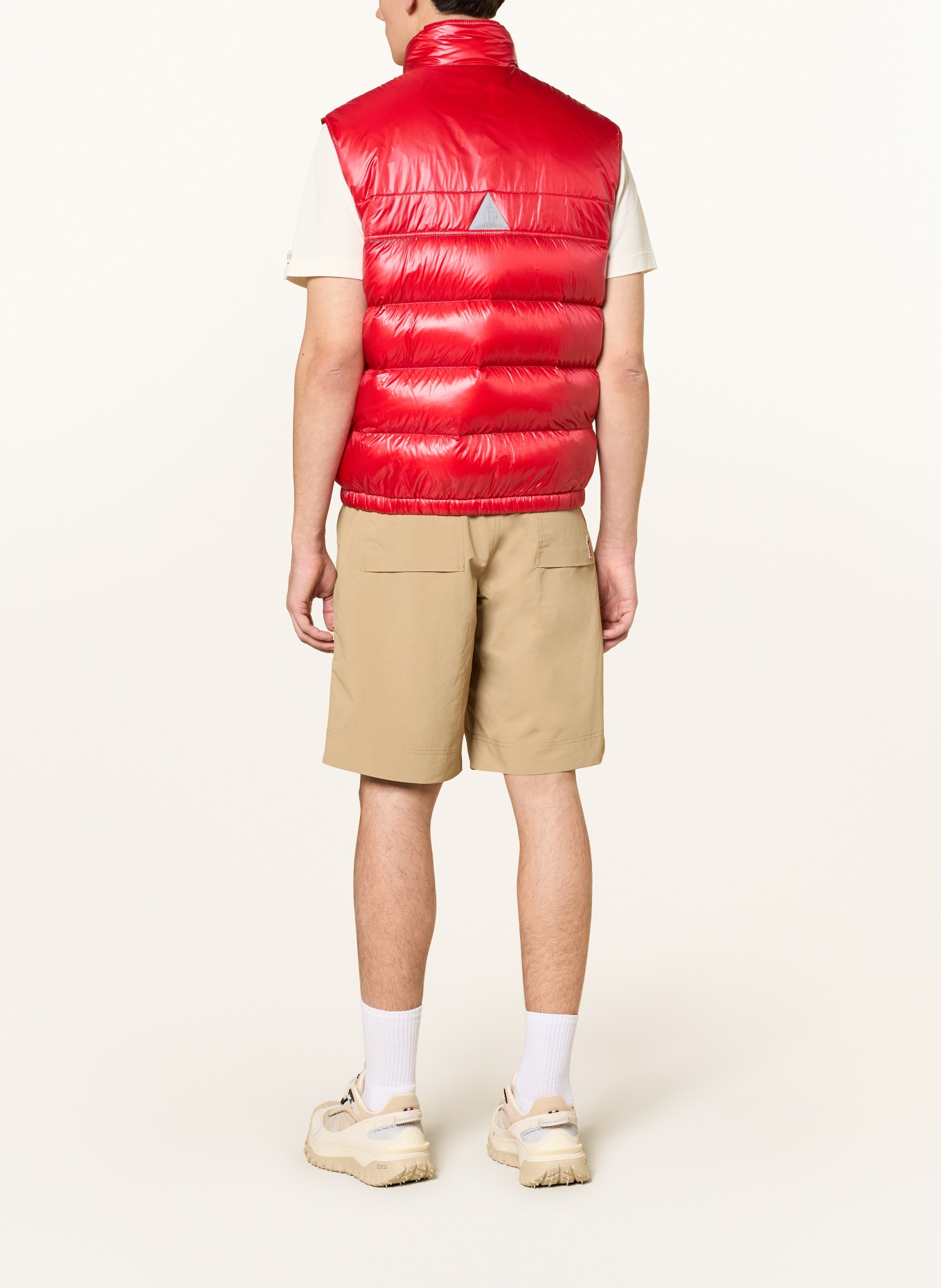 MONCLER GRENOBLE Quiltvest UYCHI: ROOD