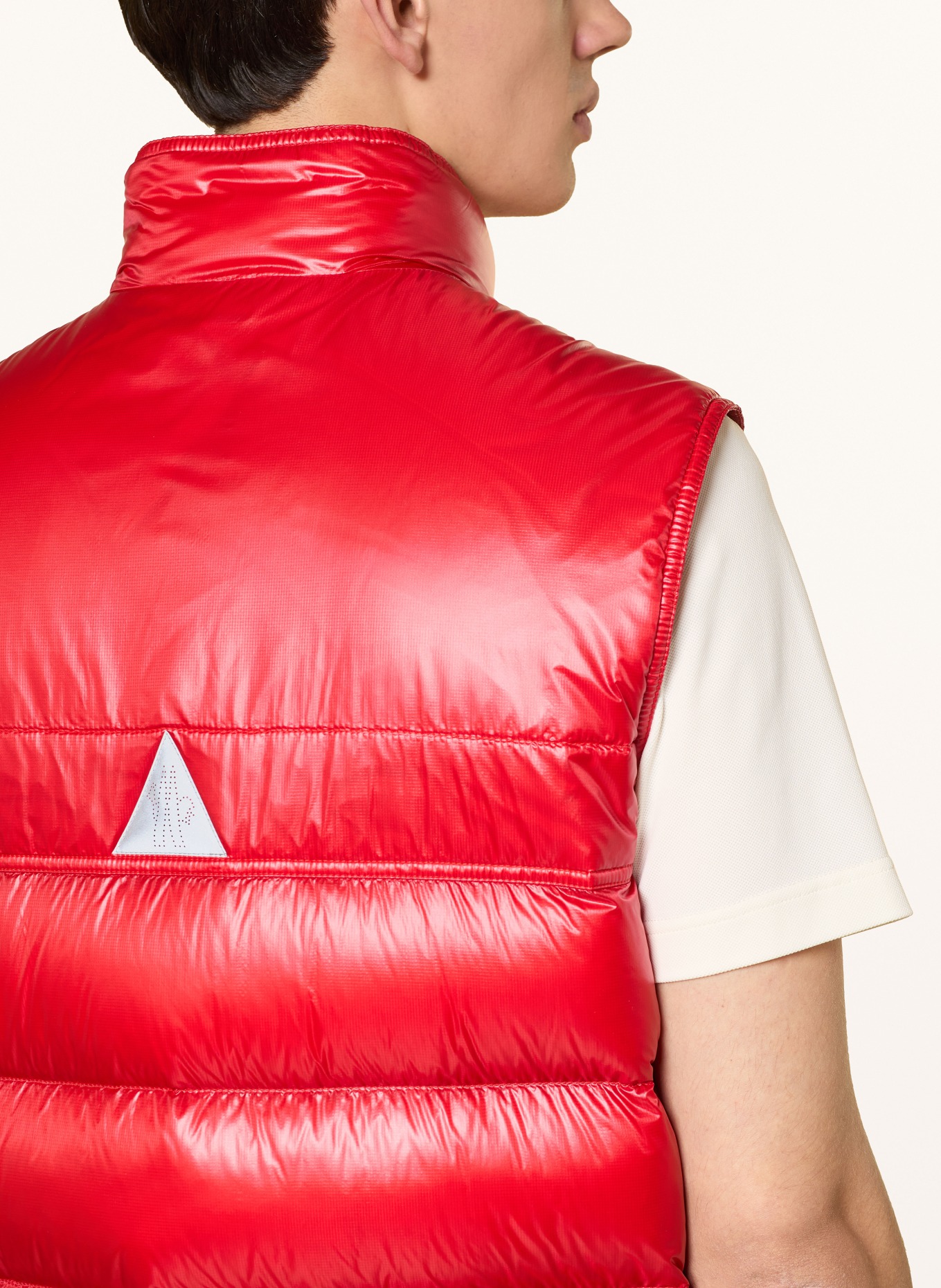 MONCLER GRENOBLE Quiltvest UYCHI: ROOD
