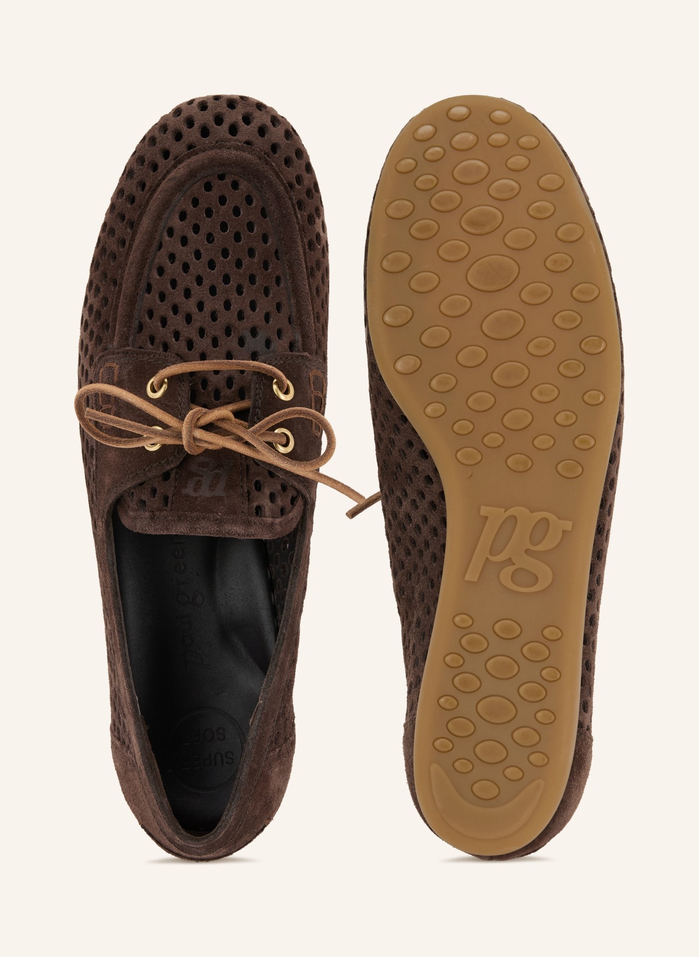 paul green Mocassins: MARRON FONCÉ