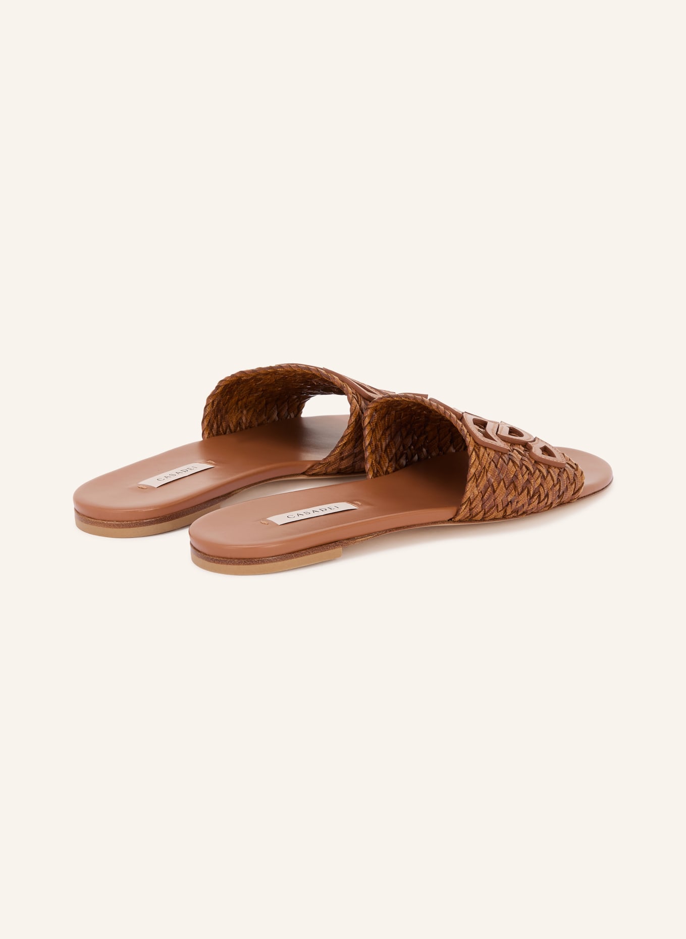 CASADEI ISCHIA Mules: BROWN