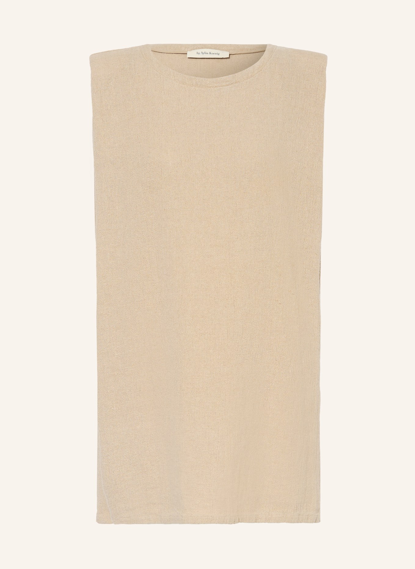 by Aylin Koenig Šaty DEBBIE PETITE z lnu: BÉŽOVÁ