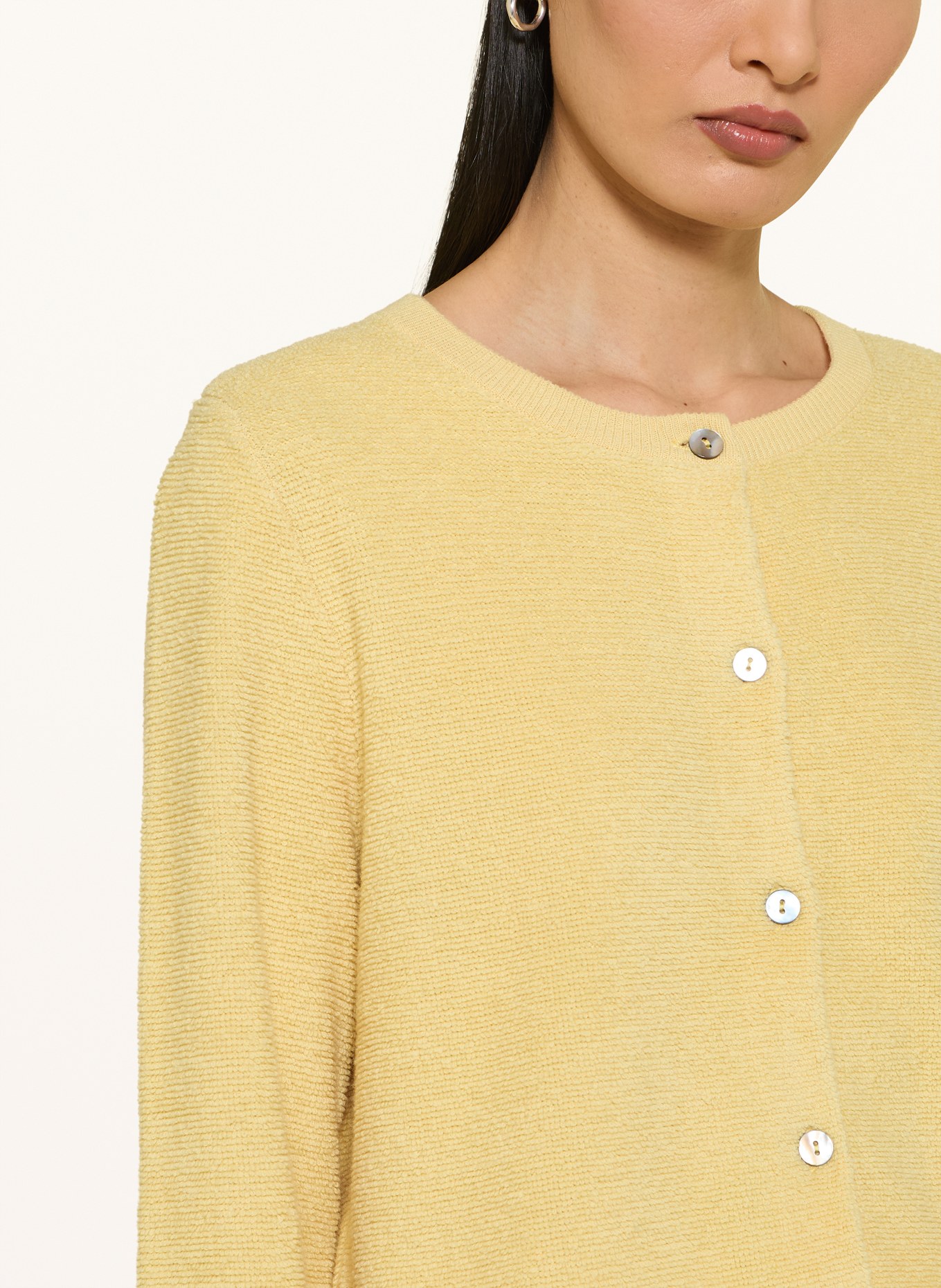 FTC CASHMERE vest: GEEL