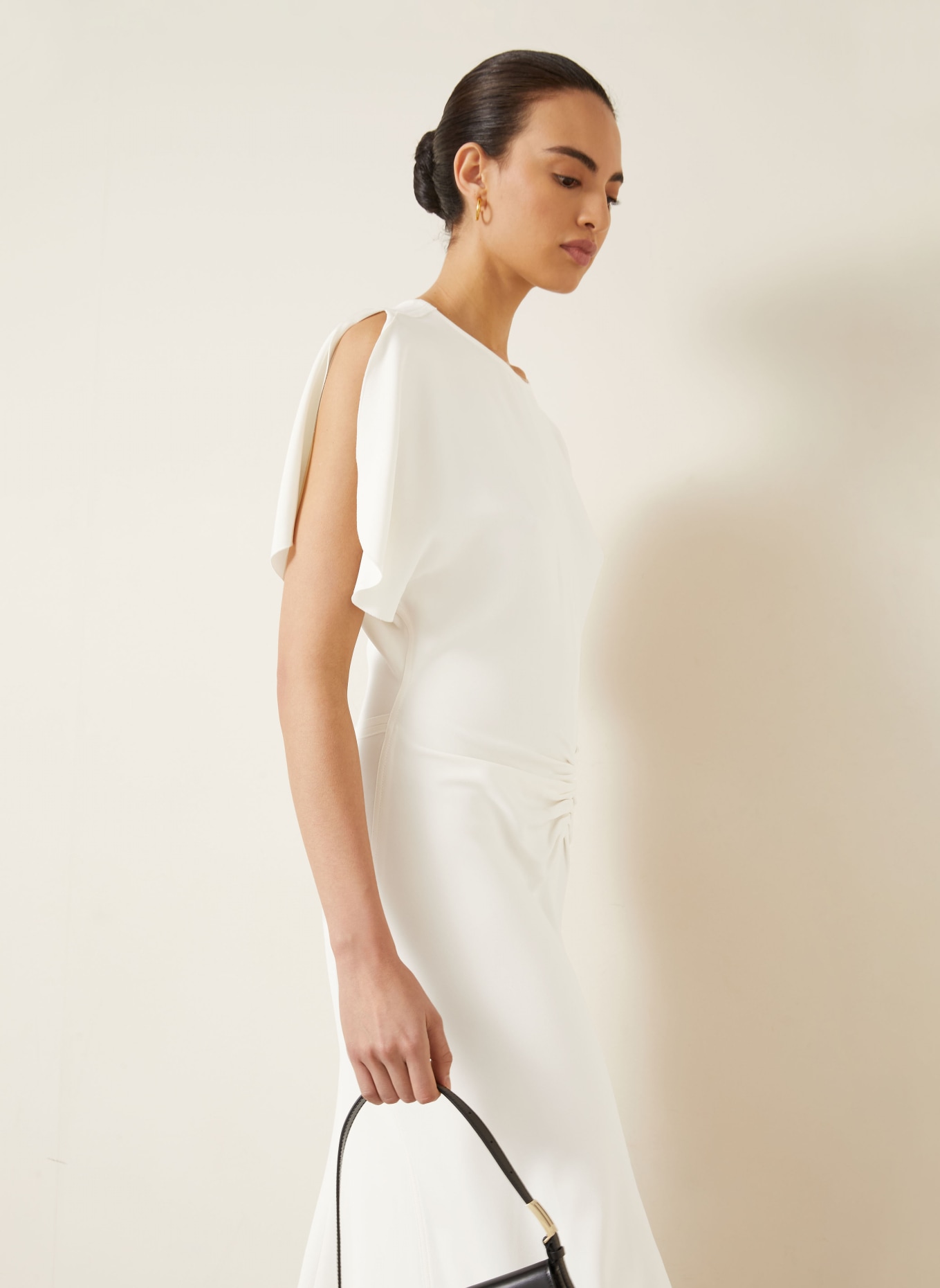 VICTORIA BECKHAM Cocktailjurk BELA: ECRU