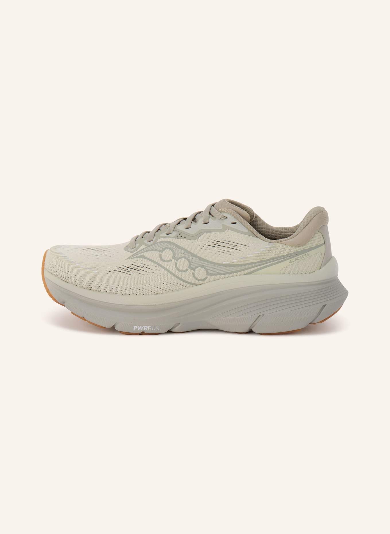 saucony Buty do biegania GUIDE 19: JASNOZIELONY / KHAKI
