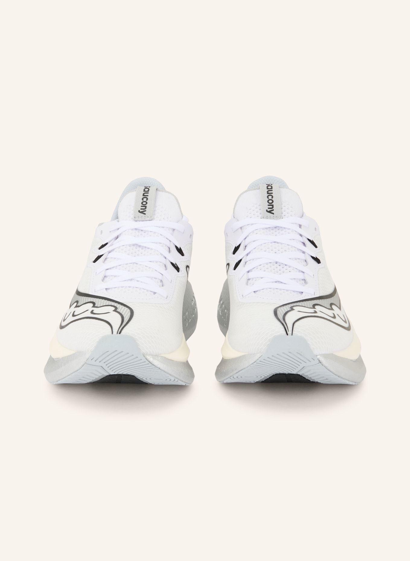 saucony Hardloopschoenen ENDORPHIN PRO 5: WIT / ZILVER / ZWART