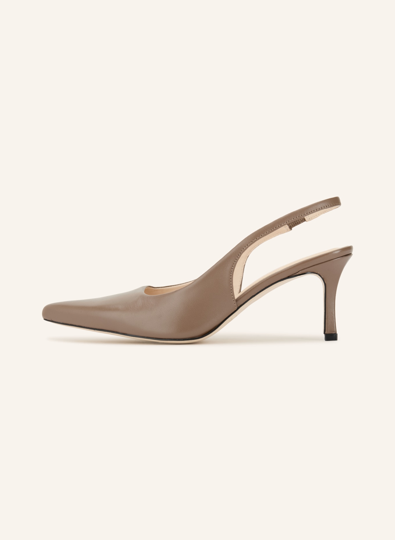 MRS & HUGS Slingpumps: TAUPE