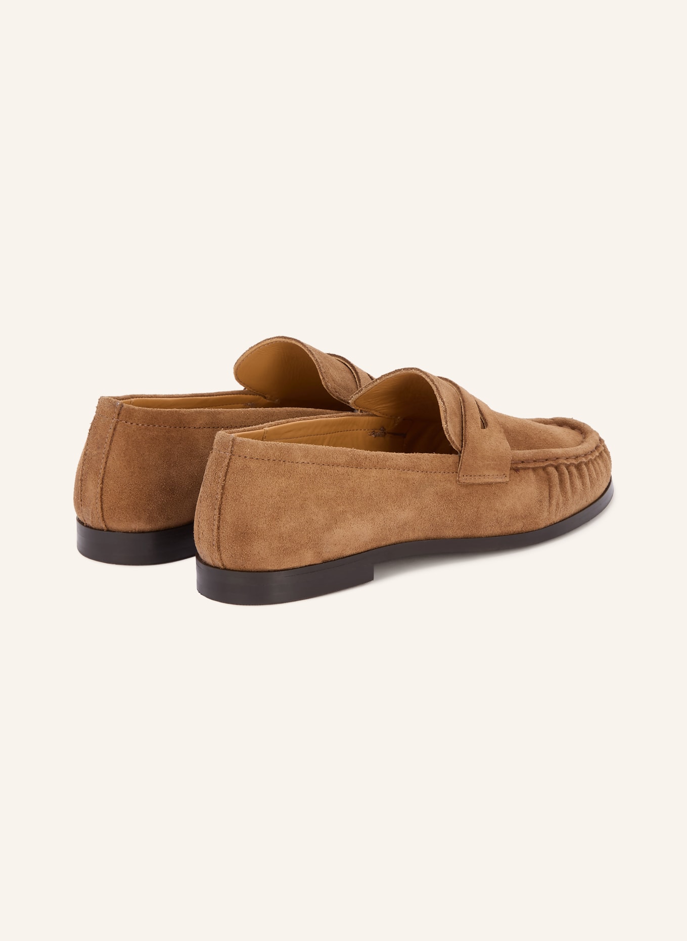 MRS & HUGS mocassins: COGNAC