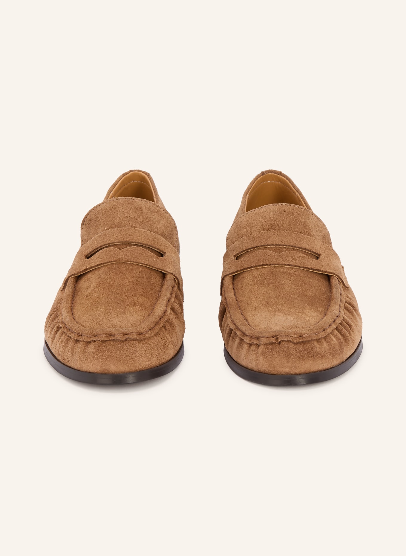 MRS & HUGS mocassins: COGNAC