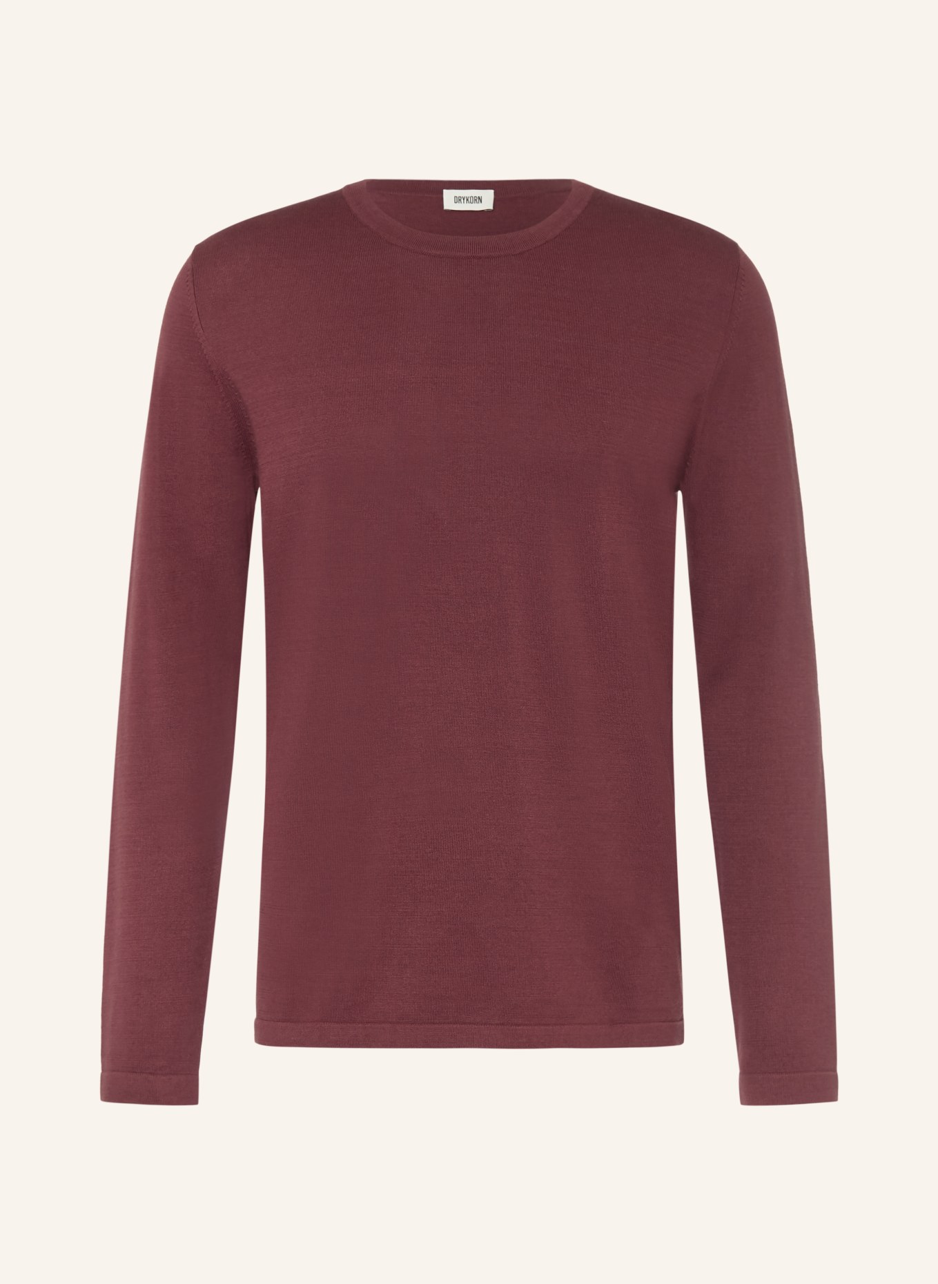DRYKORN Pullover IRMINO: DUNKELROT