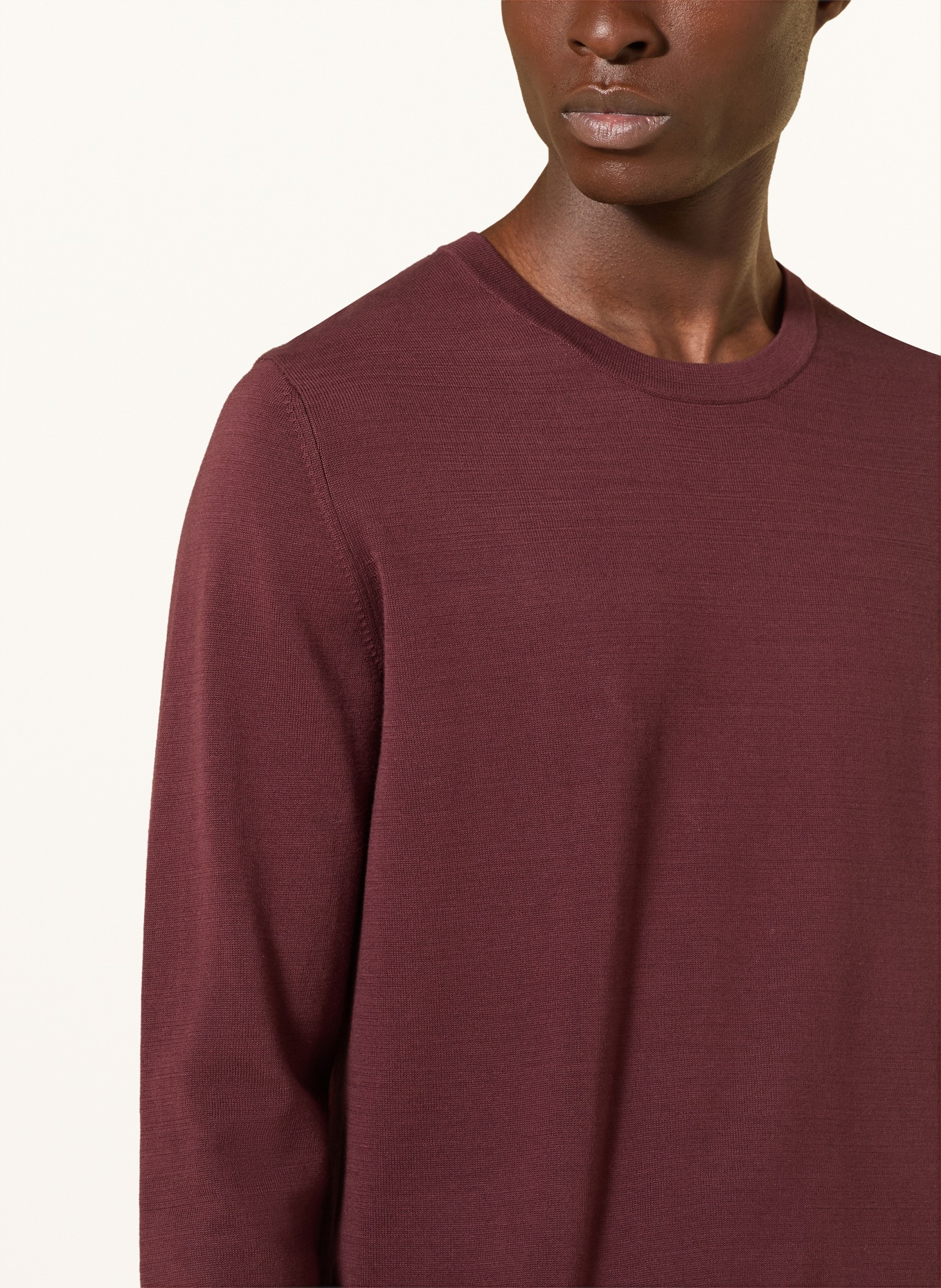 DRYKORN Pullover IRMINO: DUNKELROT