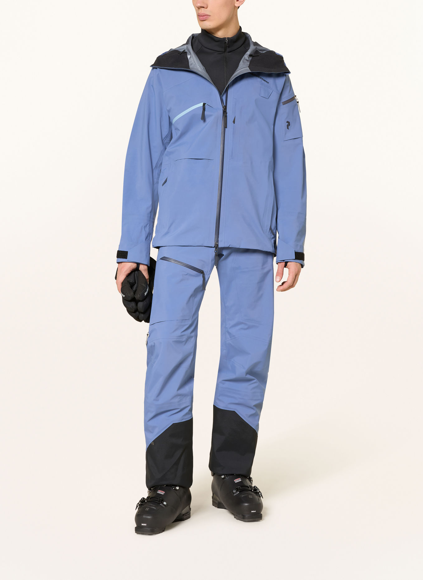 Peak Performance Pantalon de ski rigide ALPINE GORE-TEX: BLEU