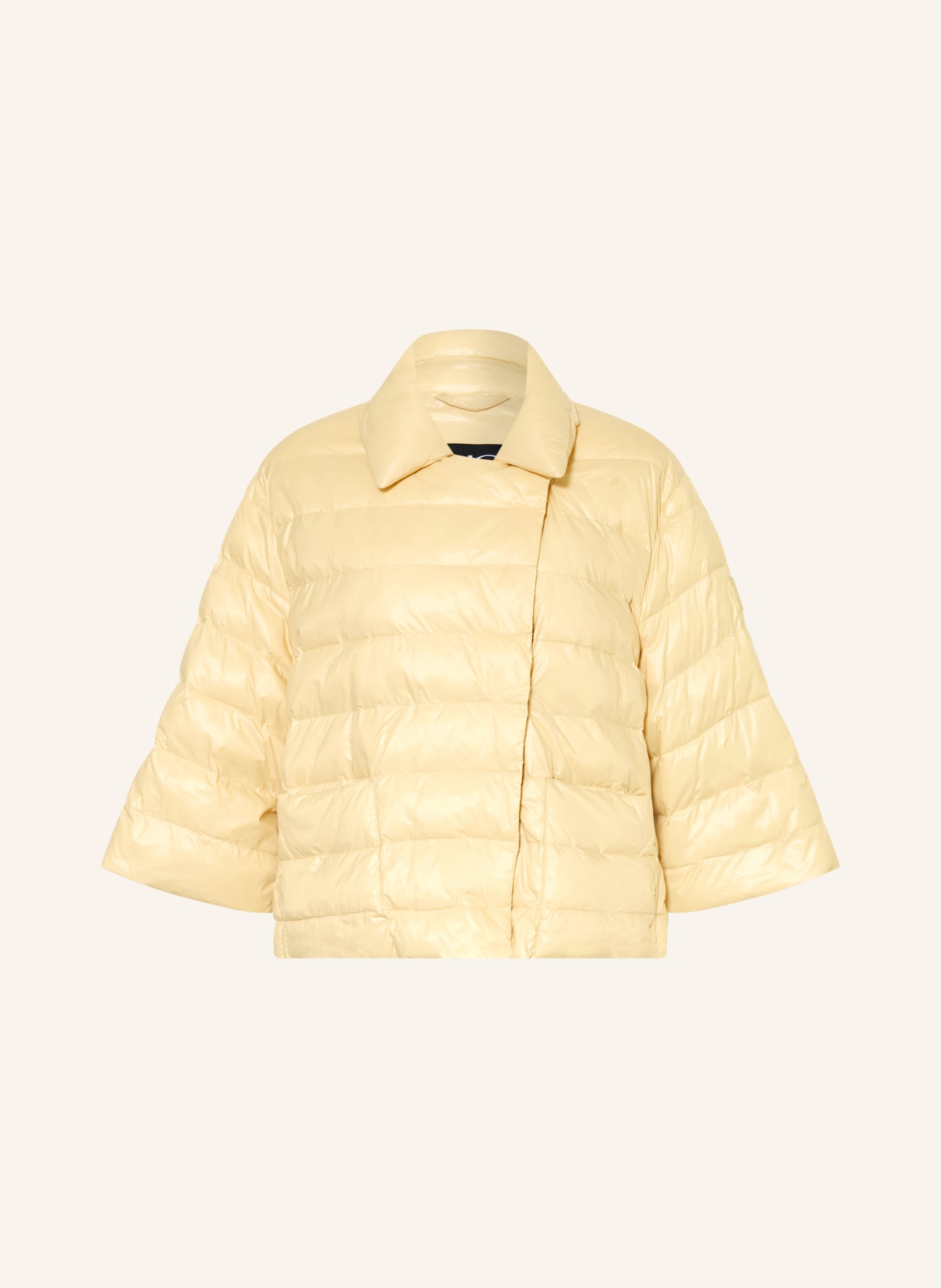 LUISA CERANO Steppjacke mit 3/4-Arm: HELLGELB