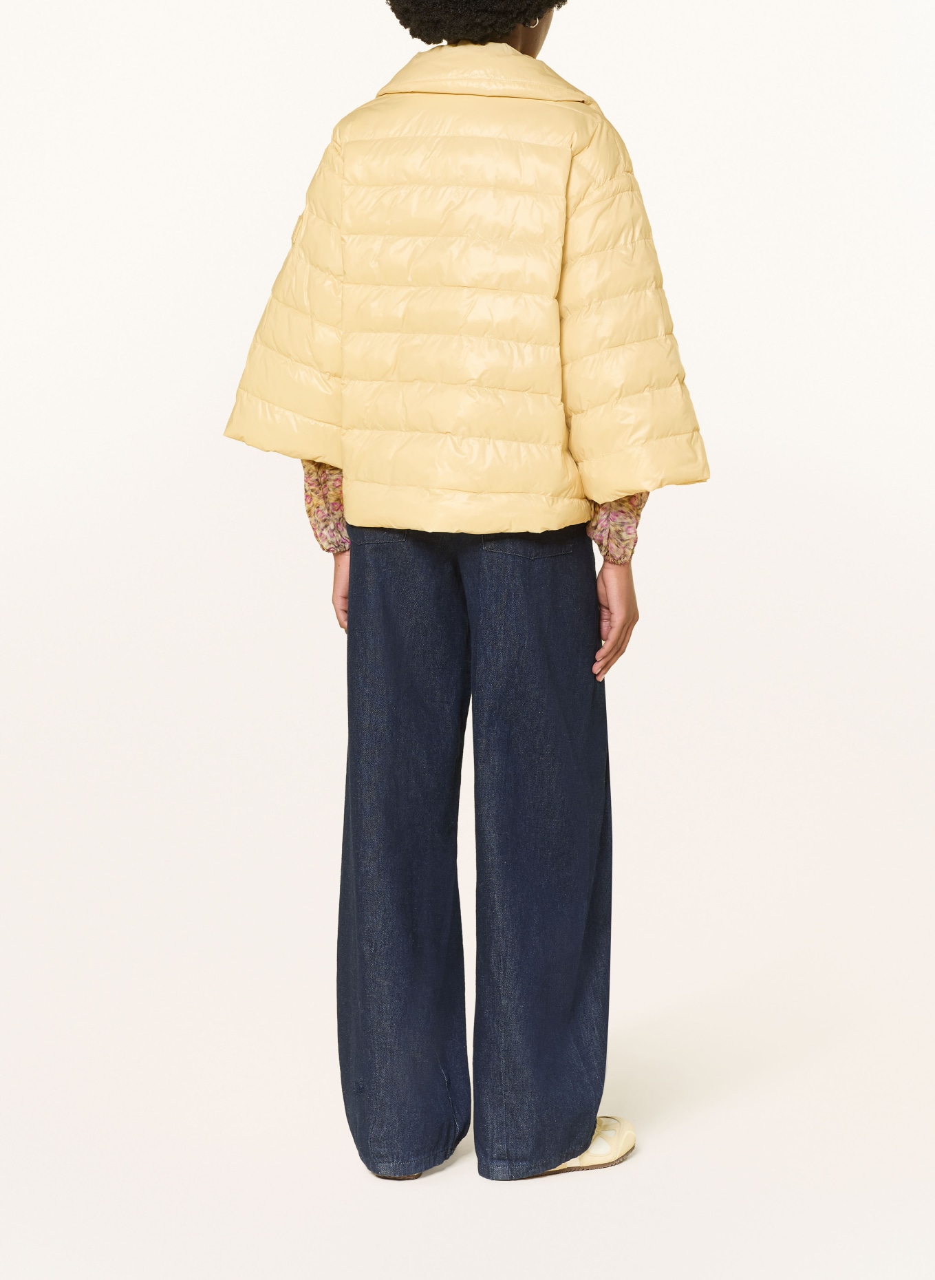 LUISA CERANO Steppjacke mit 3/4-Arm: HELLGELB