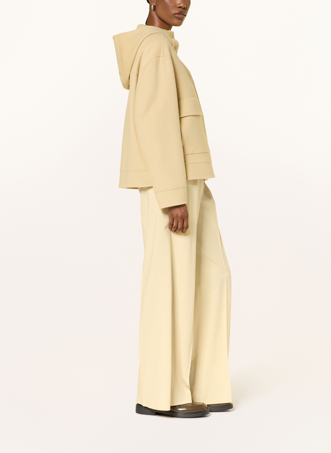 LUISA CERANO Jacket: LIGHT YELLOW