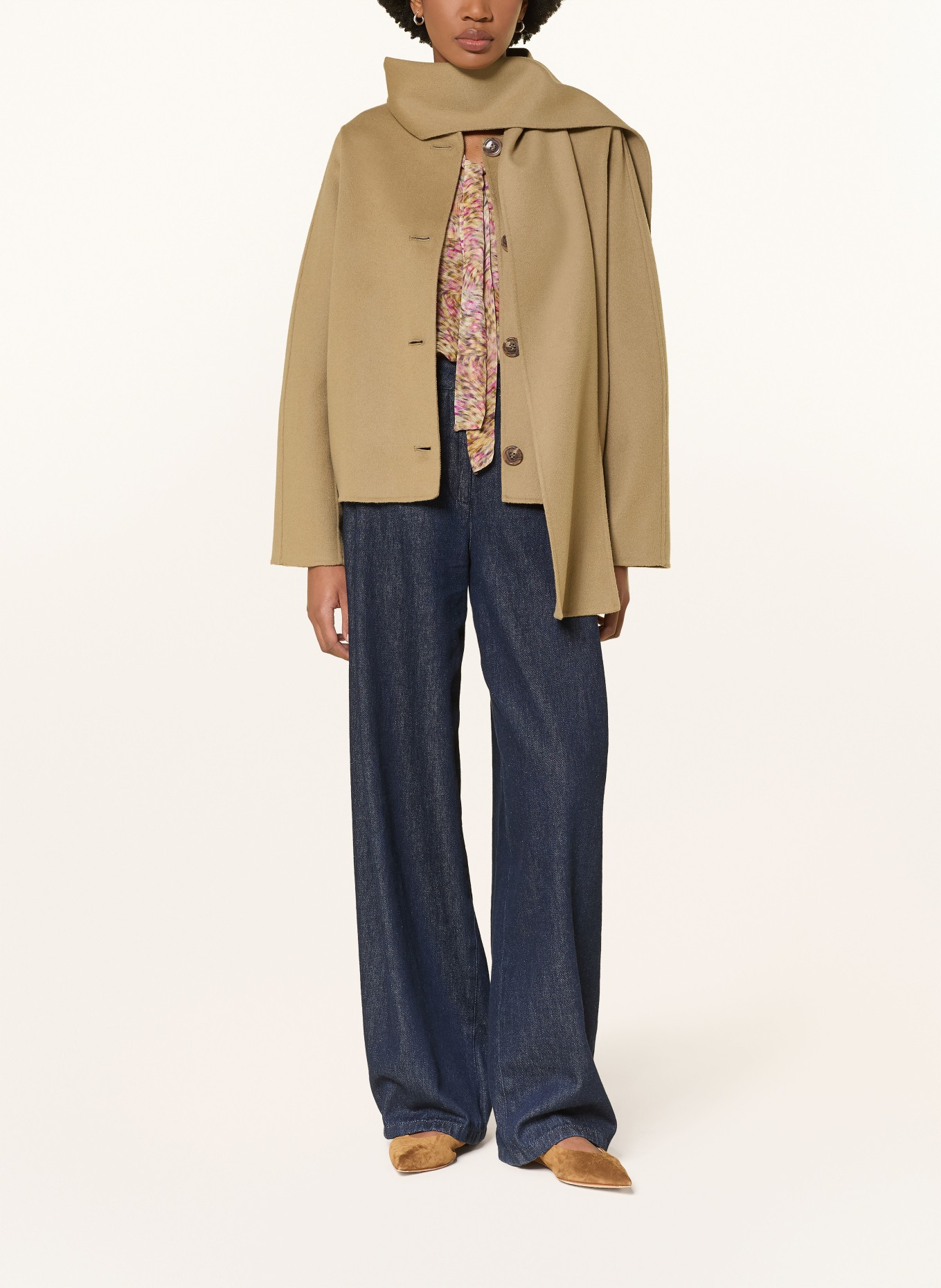 LUISA CERANO Jacket: KHAKI