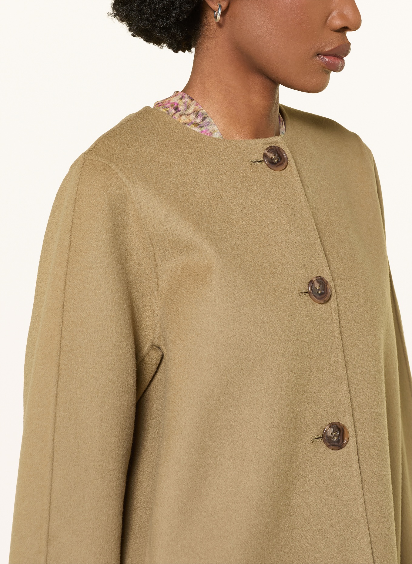 LUISA CERANO Jacket: KHAKI