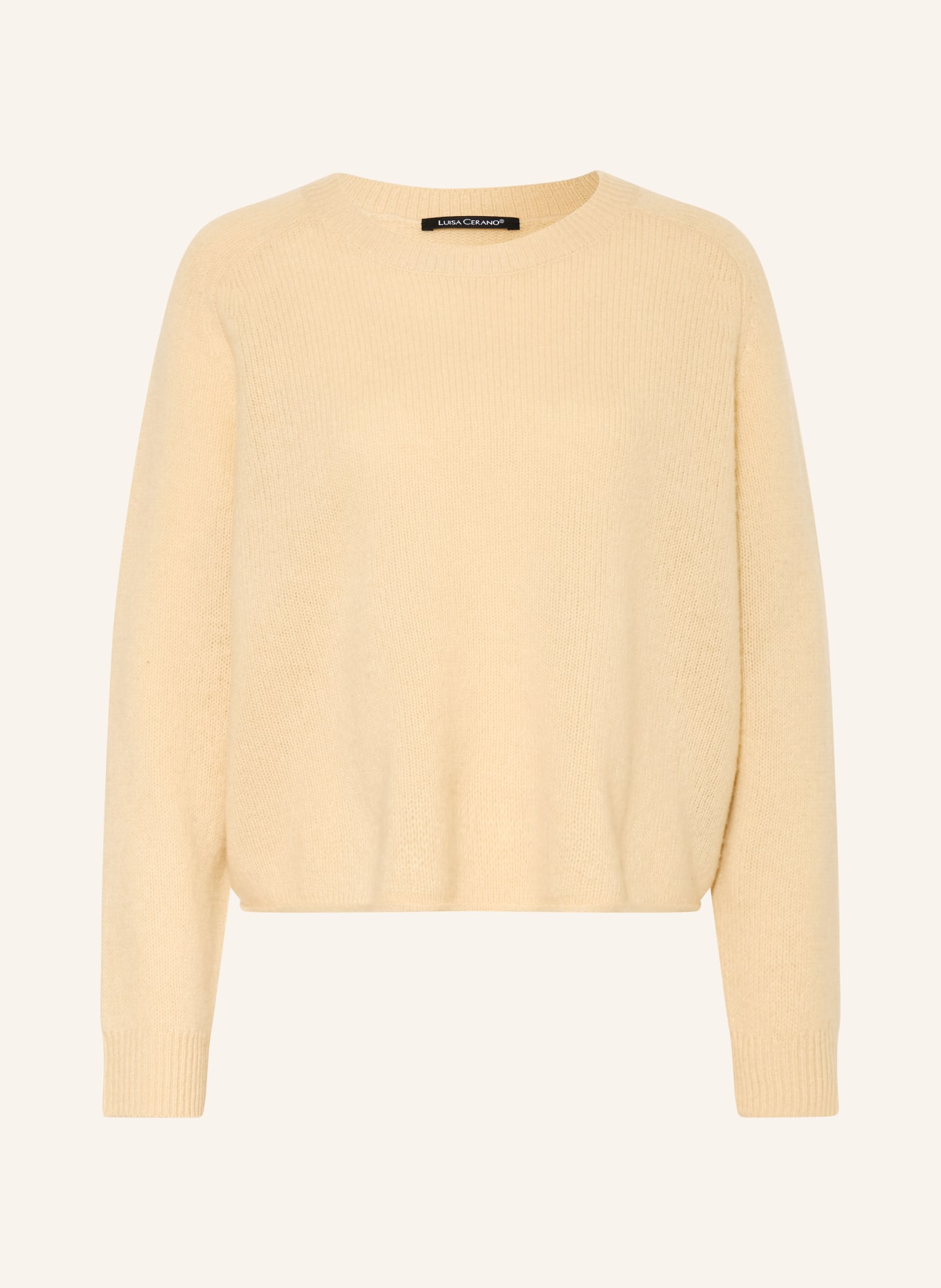 LUISA CERANO Sweater: YELLOW