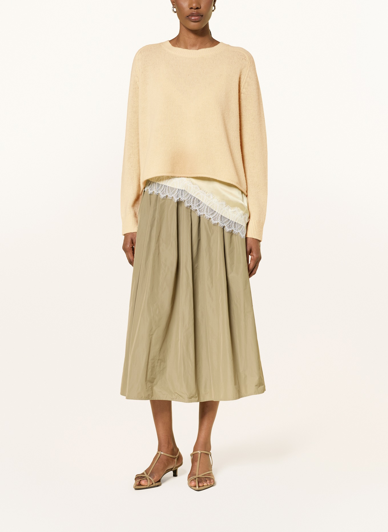 LUISA CERANO Sweater: YELLOW