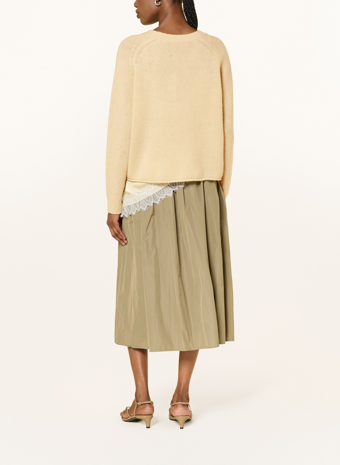 LUISA CERANO Sweater: YELLOW
