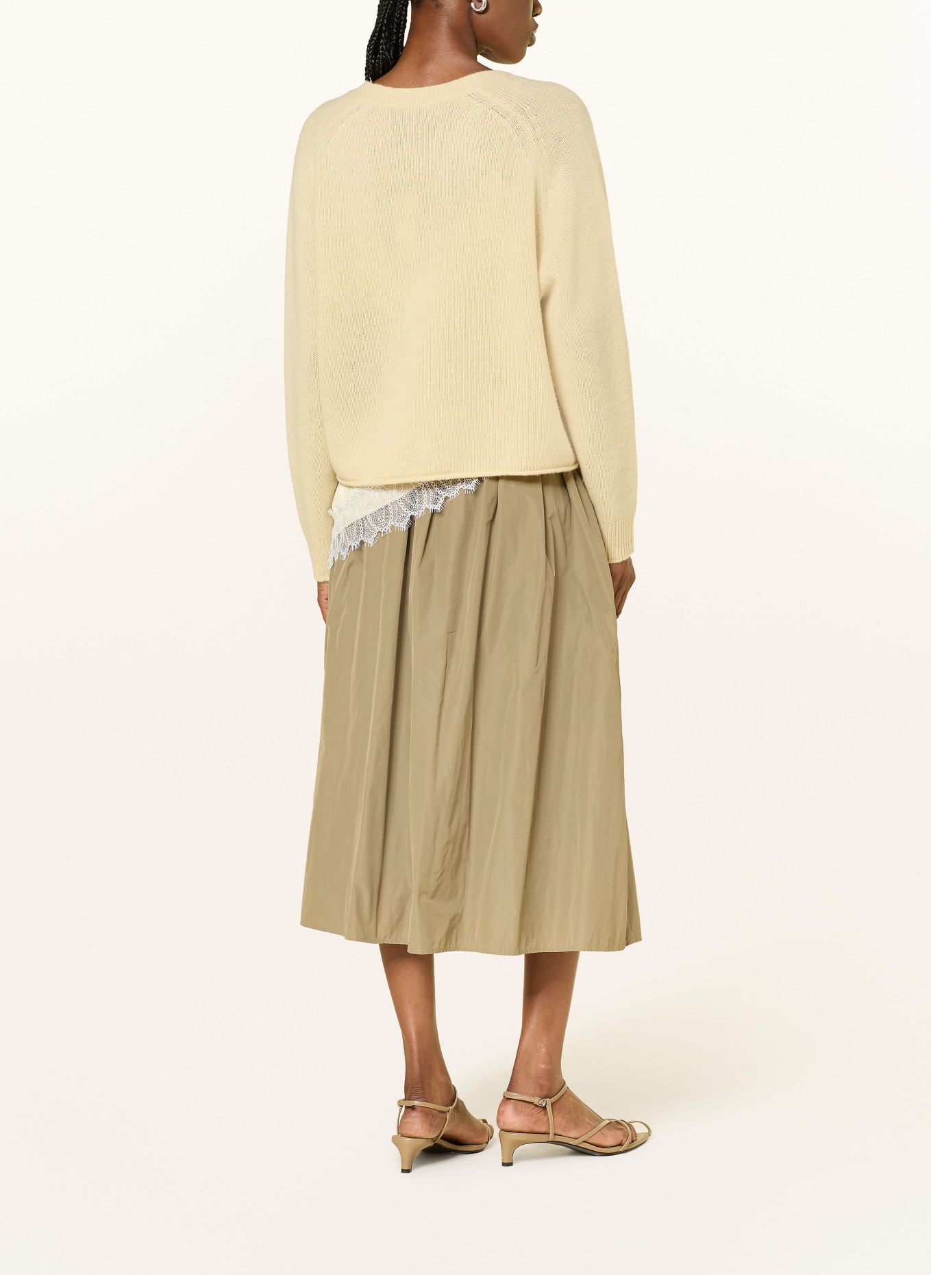 LUISA CERANO Spódnica: KHAKI