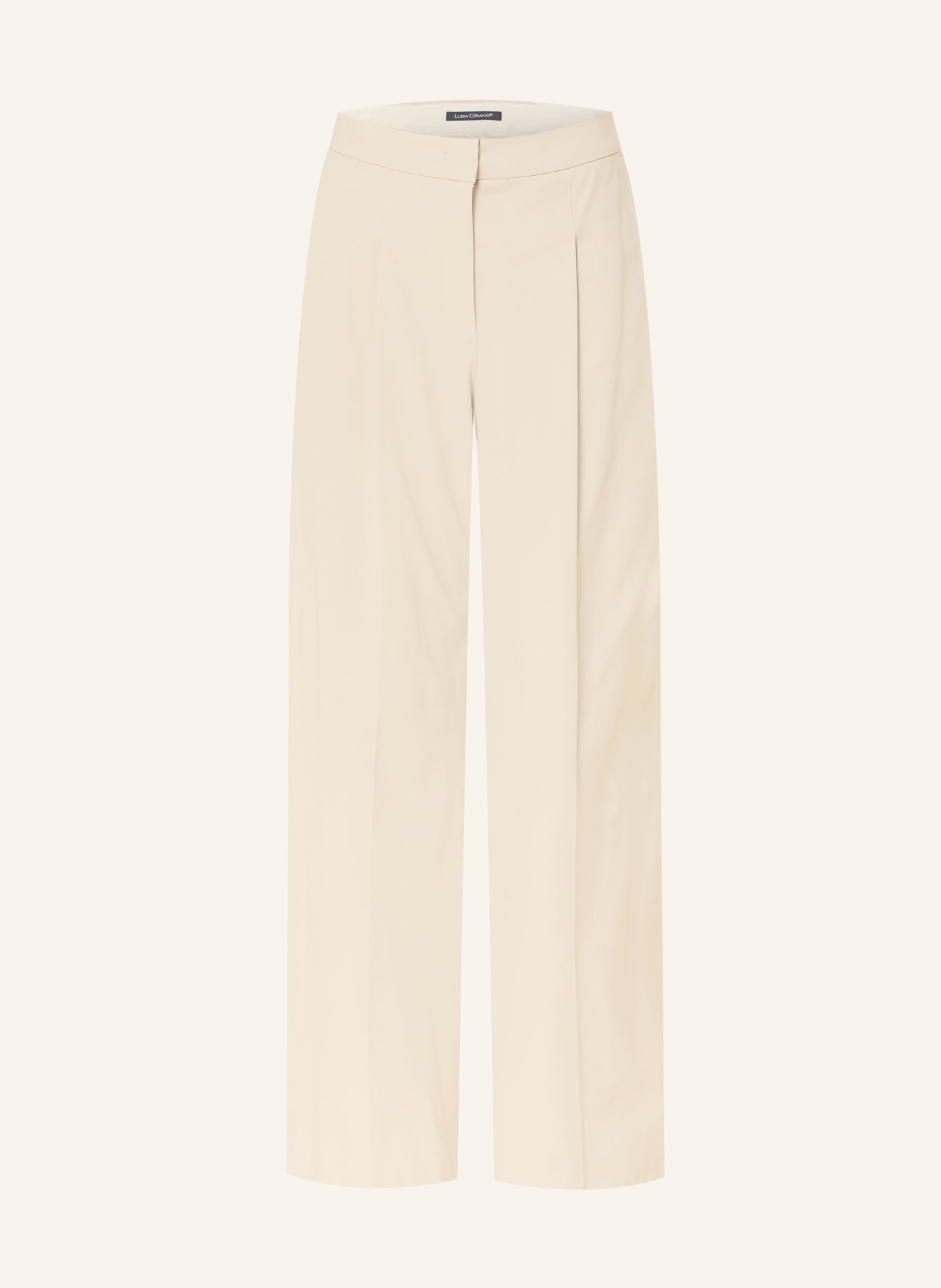 LUISA CERANO Marlene pants: BEIGE