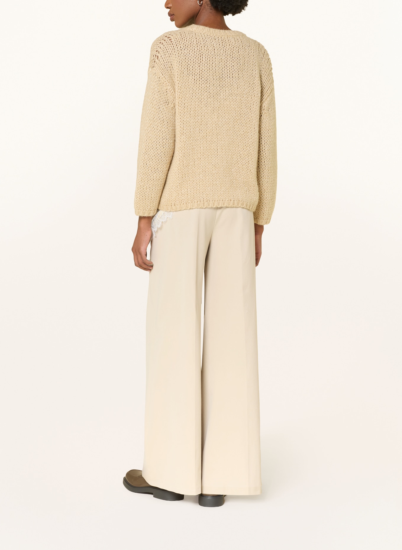 LUISA CERANO Marlene pants: BEIGE