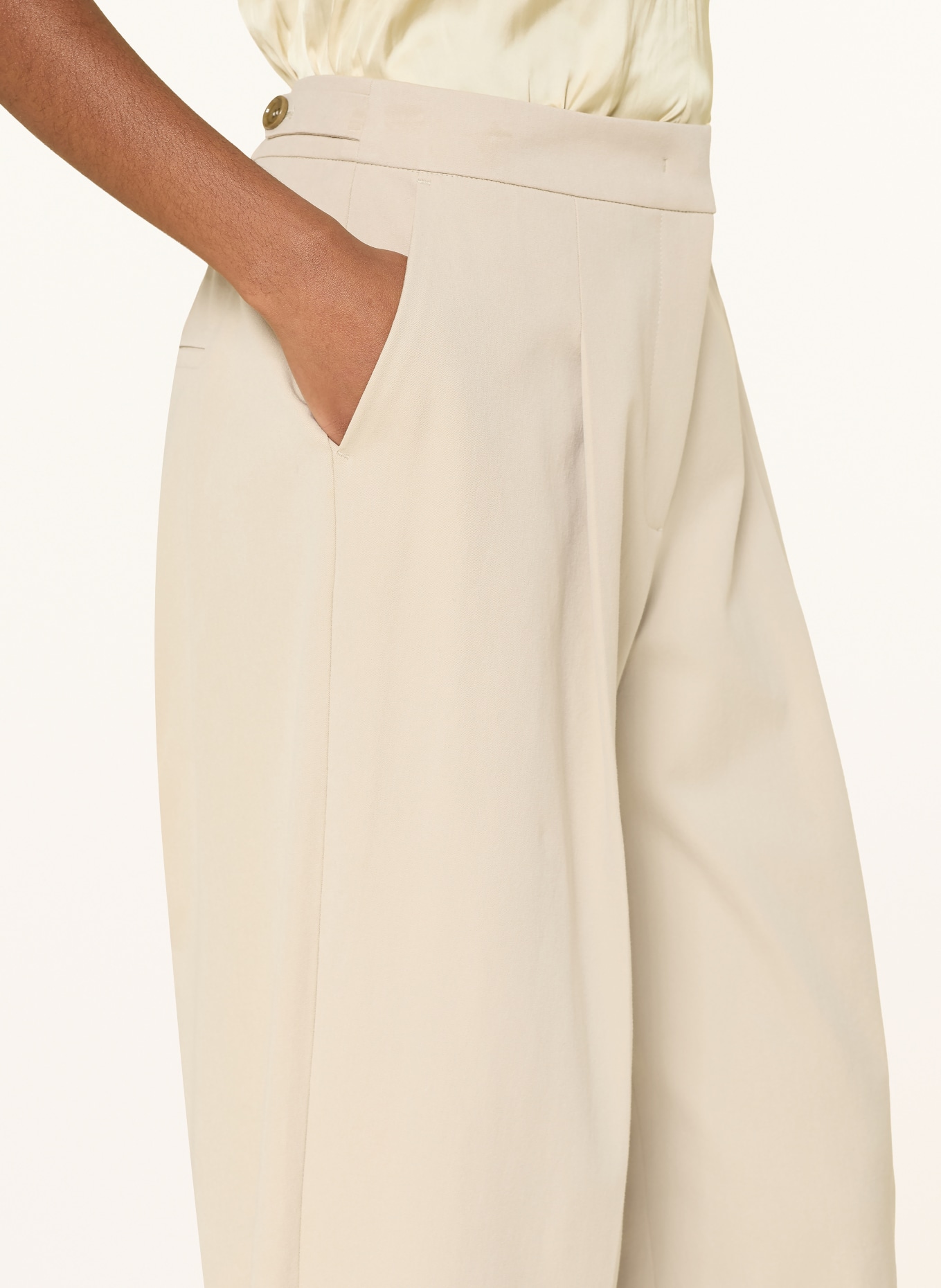 LUISA CERANO Marlene pants: BEIGE