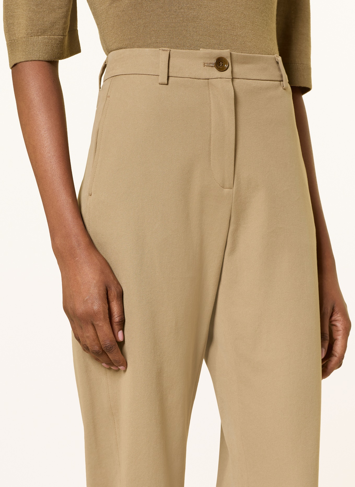 LUISA CERANO 3/4-length pants: KHAKI