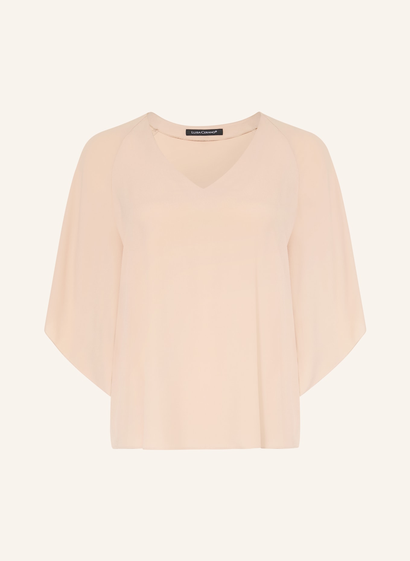 LUISA CERANO Blusenshirt: HELLBRAUN