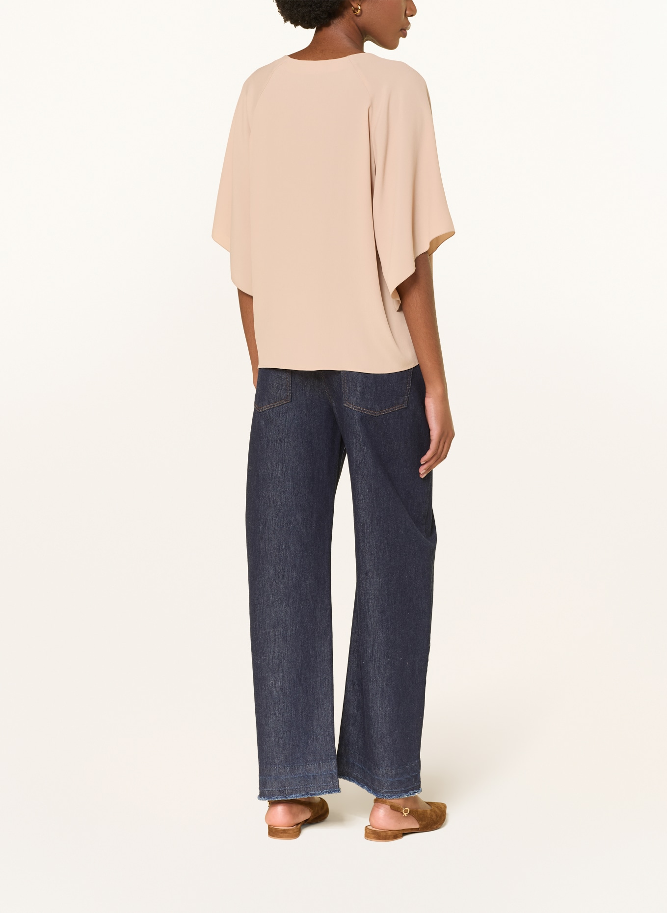 LUISA CERANO Blusenshirt: HELLBRAUN