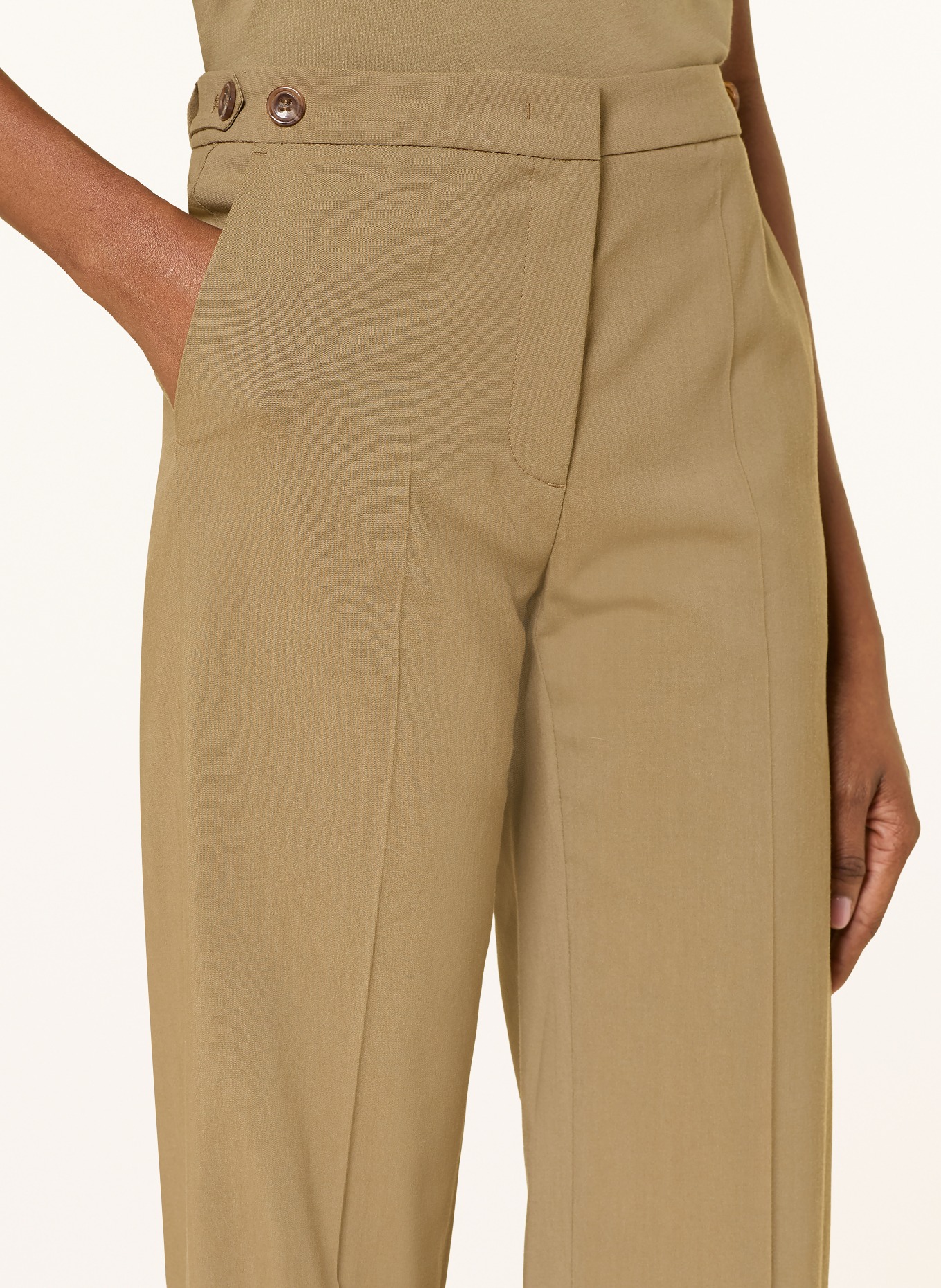 LUISA CERANO Pants: KHAKI